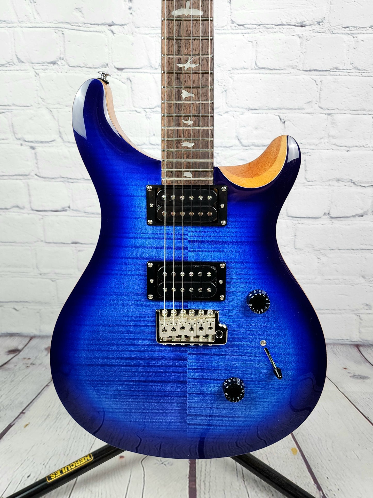 Paul Reed Smith PRS SE Custom 24 Electric Guitar Faded Blue Burst