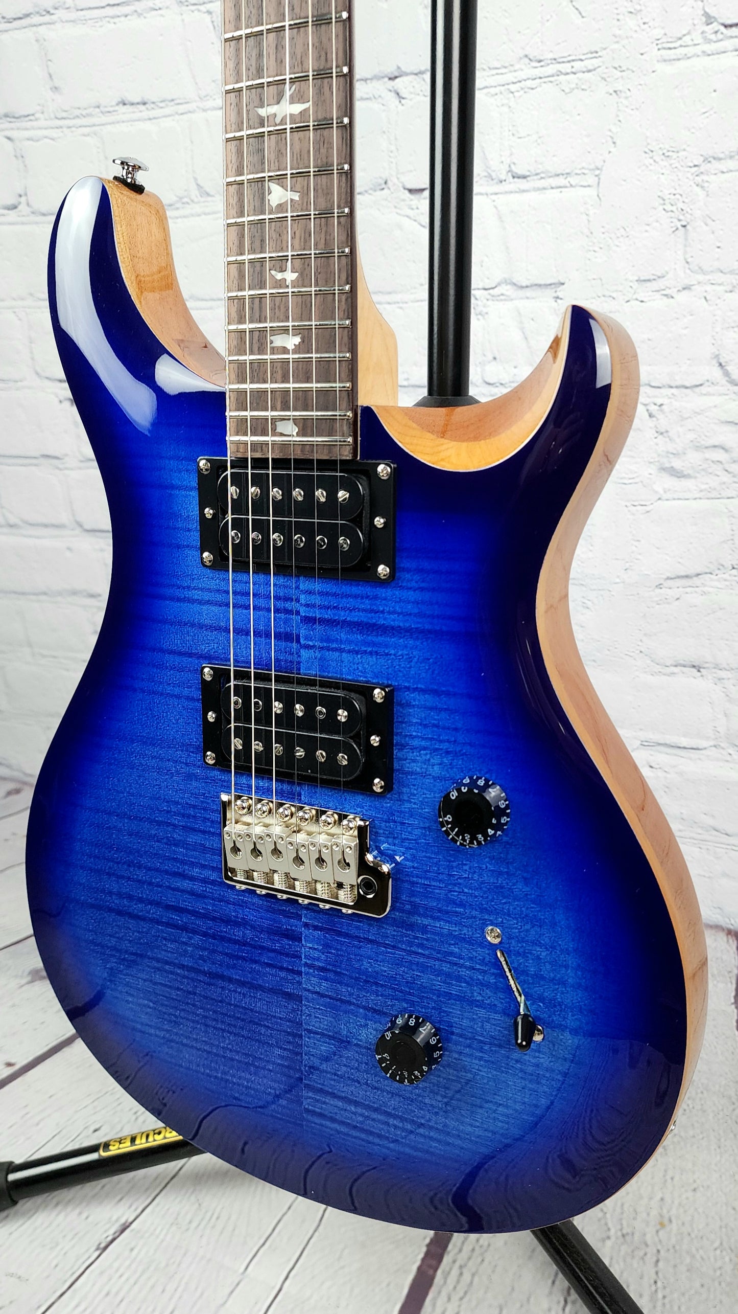 Paul Reed Smith PRS SE Custom 24 Electric Guitar Faded Blue Burst