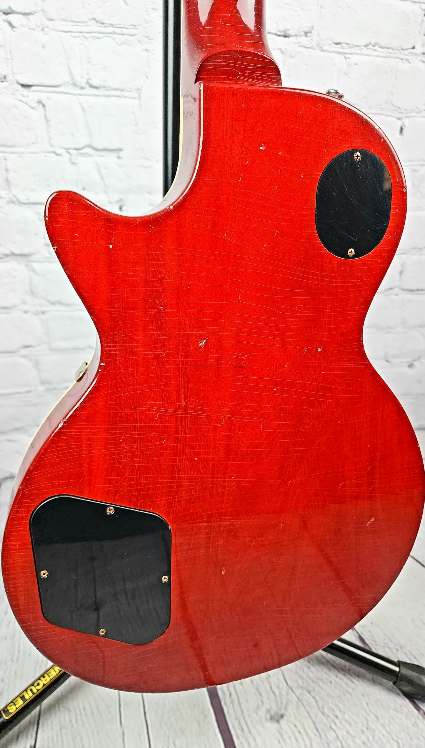 Heritage Guitars Custom Core H-150 Plain Top Artisan Aged Electric Guitar Dirty Lemon Burst