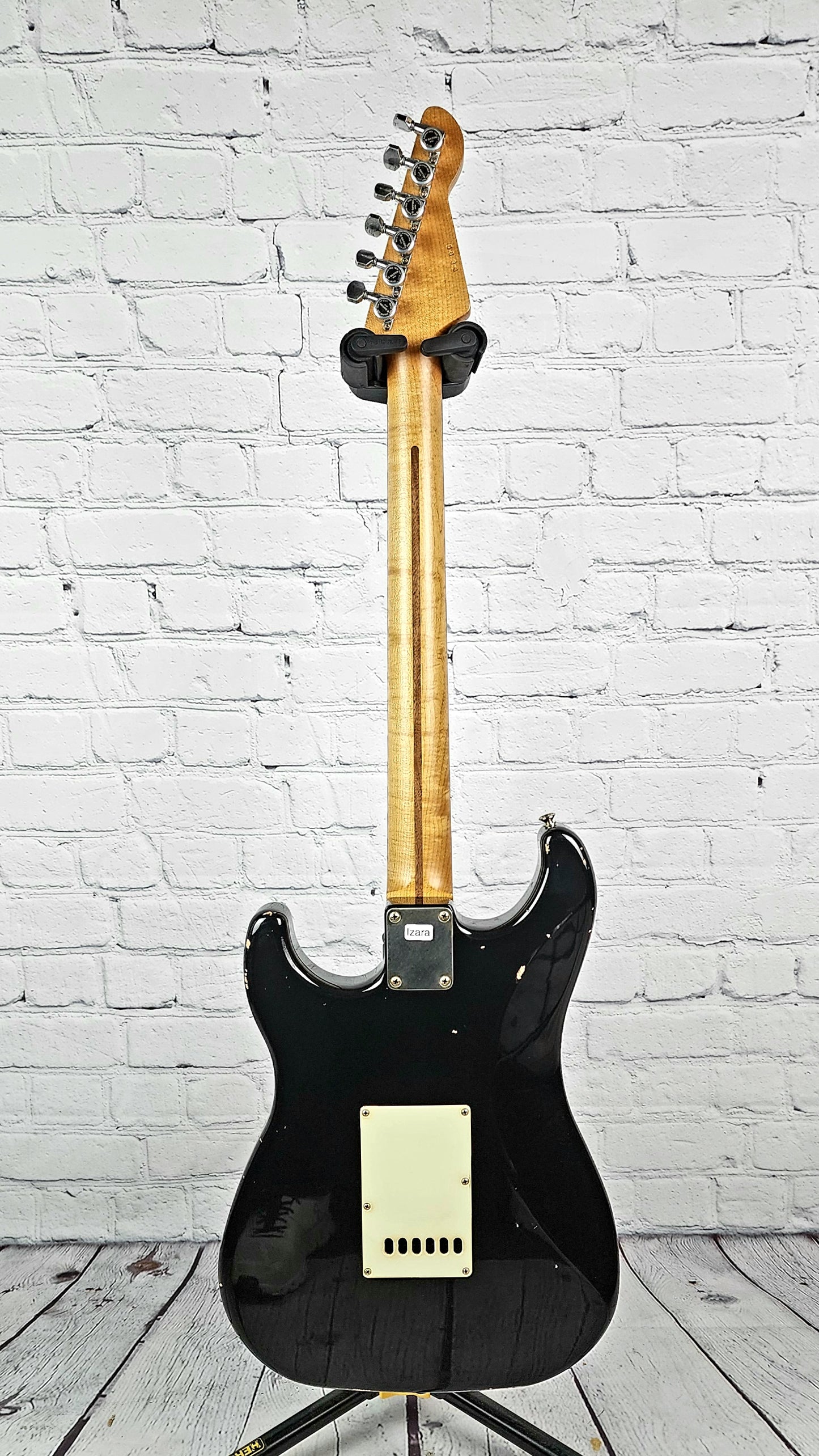 LSL Instruments Saticoy Custom H/S Reverse Headstock Stainless Frets Electric Guitar Black Gloss Nitro