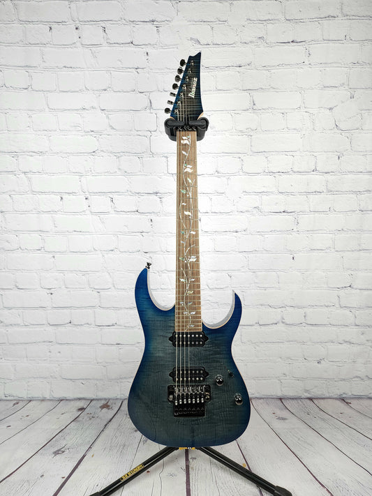 Ibanez J Custom RG8527Z SDE 7 String Electric Guitar Sodalite Japan