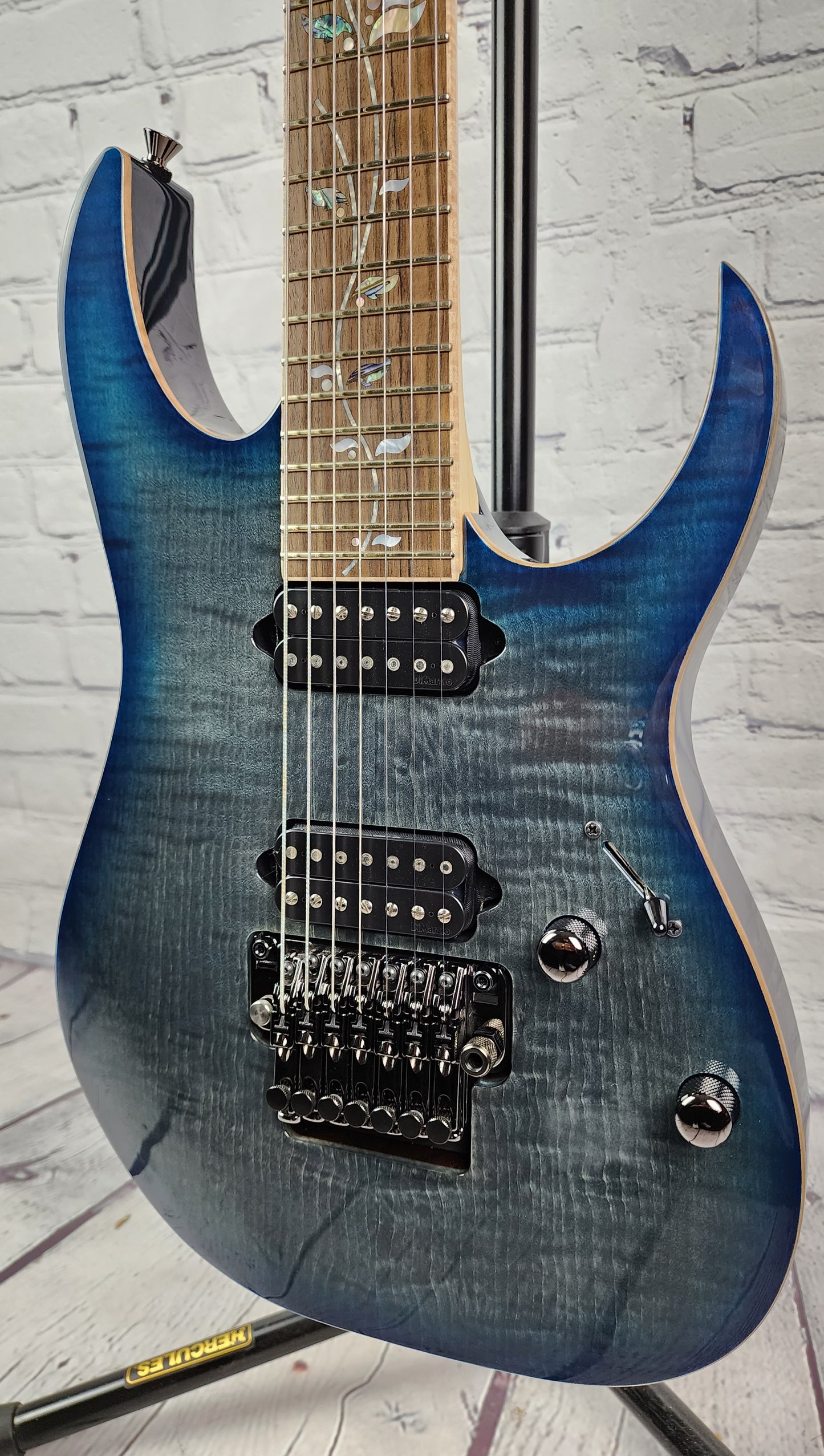 Ibanez J Custom RG8527Z SDE 7 String Electric Guitar Sodalite Japan
