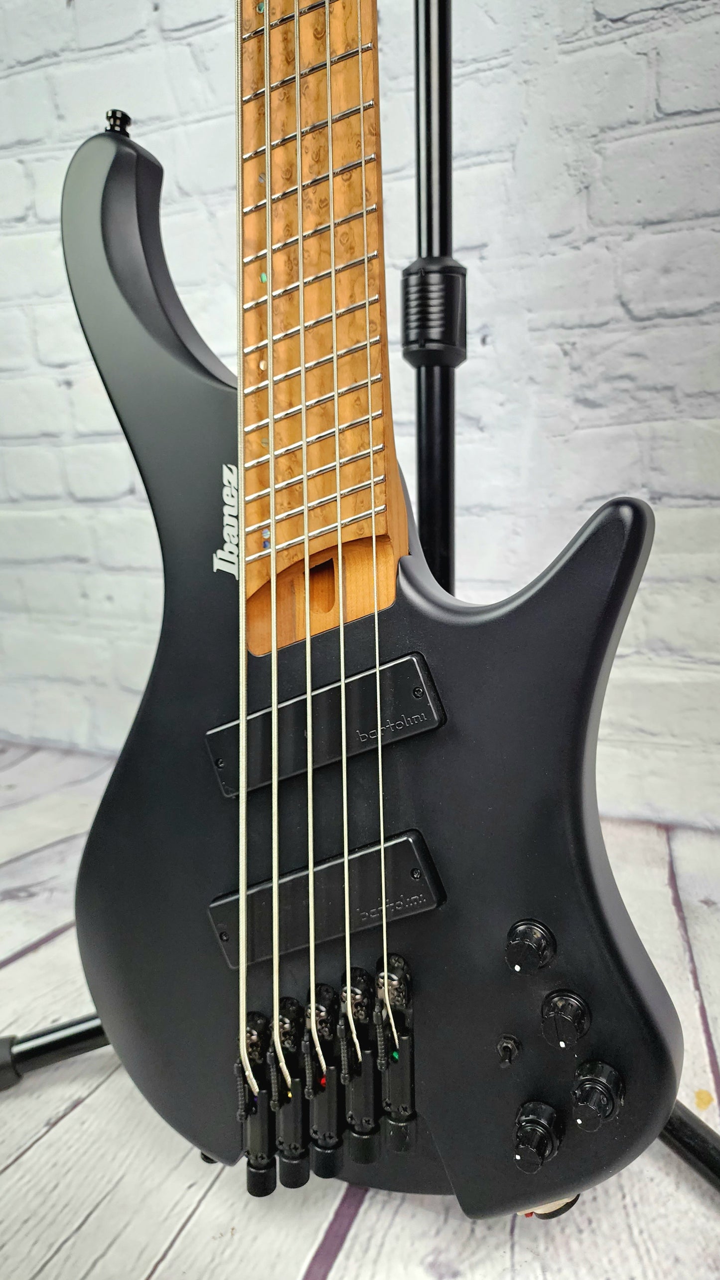 Ibanez EHB1005MS BKF Multiscale 5 String Bass Guitar Flat Black
