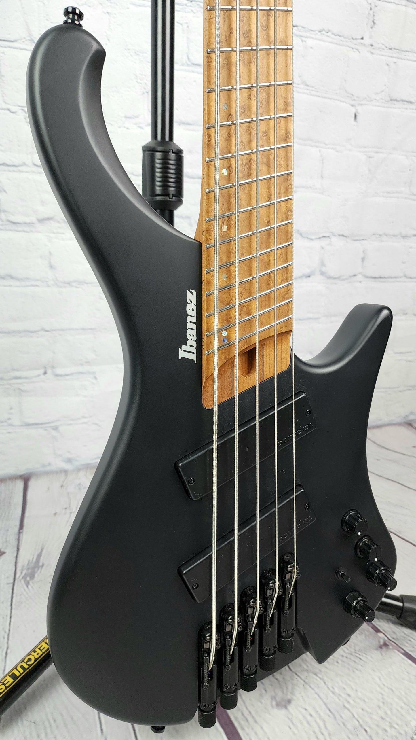 Ibanez EHB1005MS BKF Multiscale 5 String Bass Guitar Flat Black