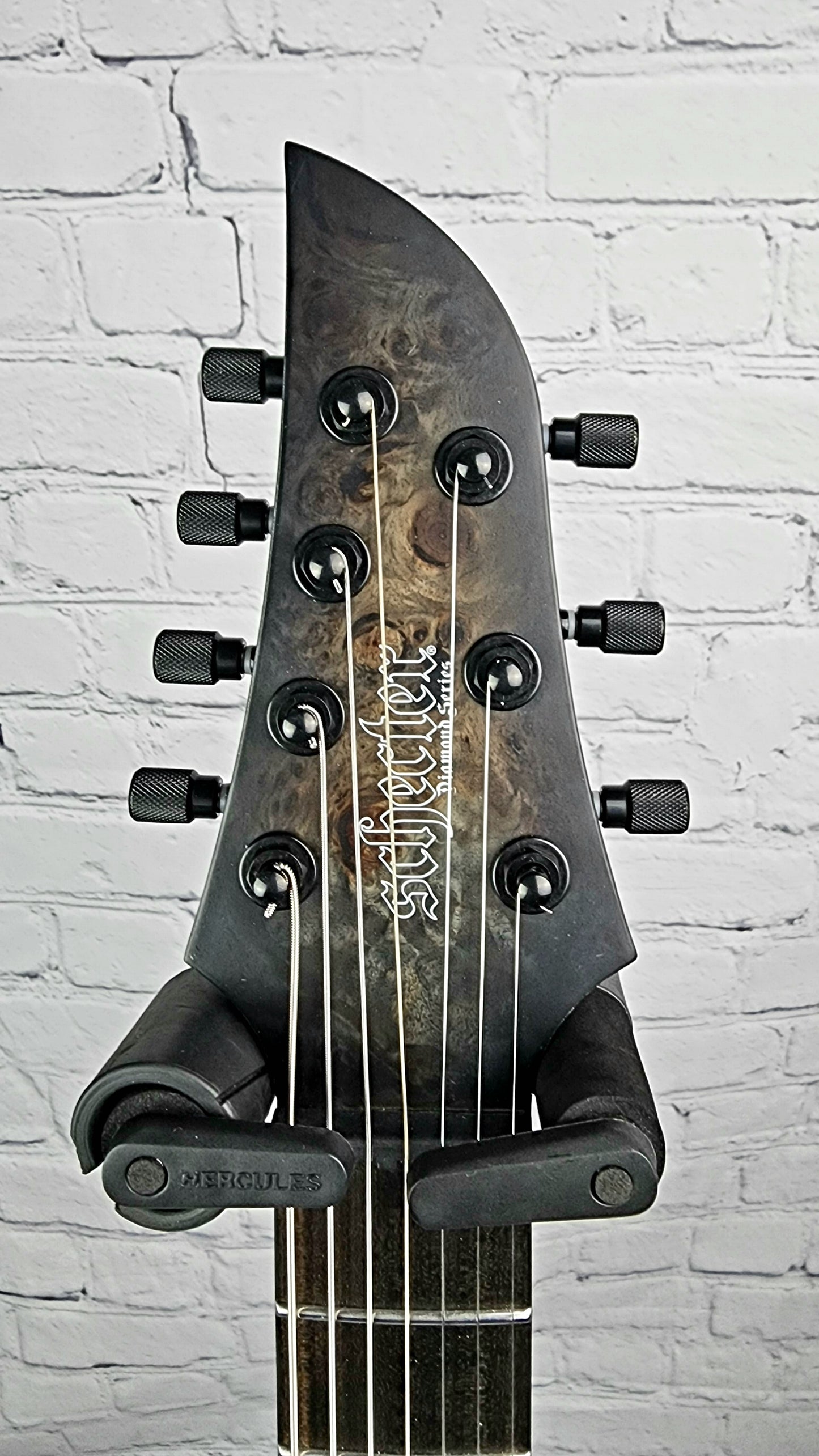 USED Schecter KM7 MkIII Artist Keith Merrow 7 String Electric Guitar Fishman Hipshot