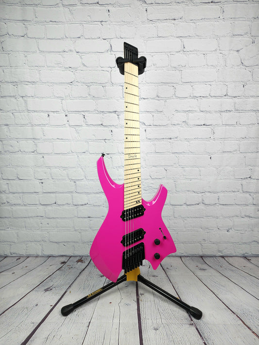 Ormsby Guitars Goliath GTR 7 String Multiscale Electric Guitar Magenta