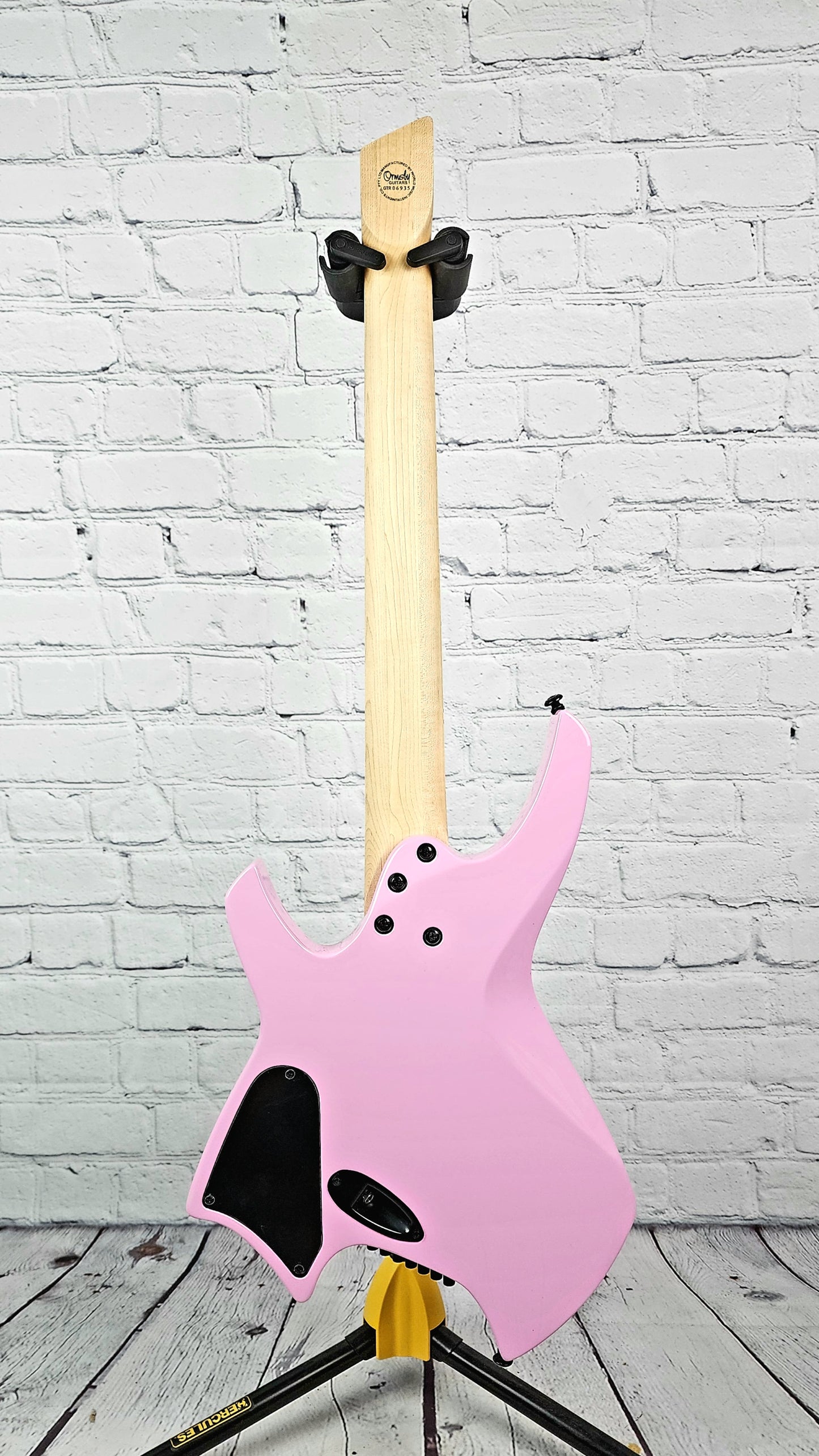 Ormsby Guitars Goliath GTR 7 String Multiscale Electric Guitar Shell Pink