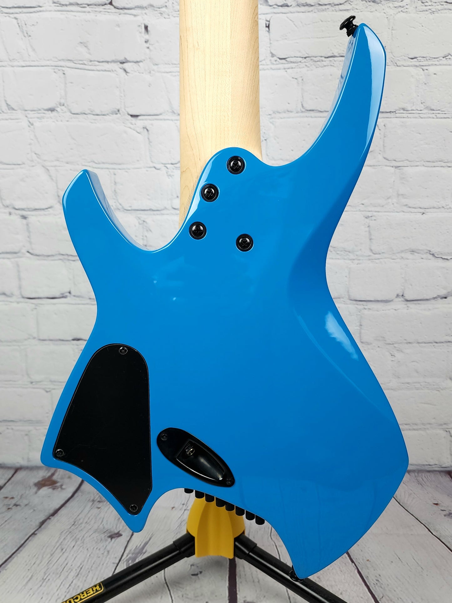 Ormsby Guitars Goliath GTR 8 String Multiscale Electric Guitar Miami Blue