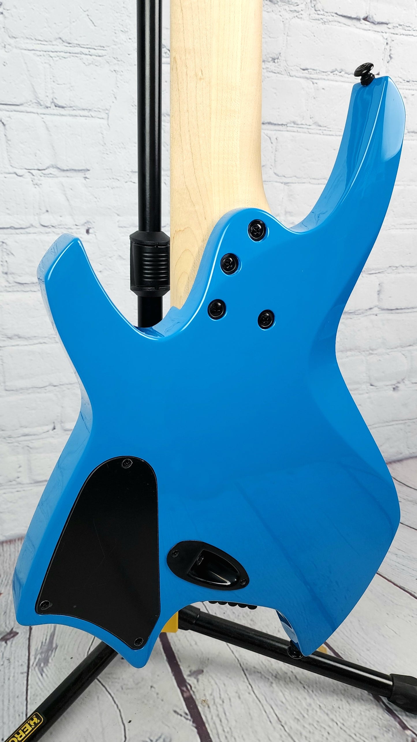 Ormsby Guitars Goliath GTR 8 String Multiscale Electric Guitar Miami Blue