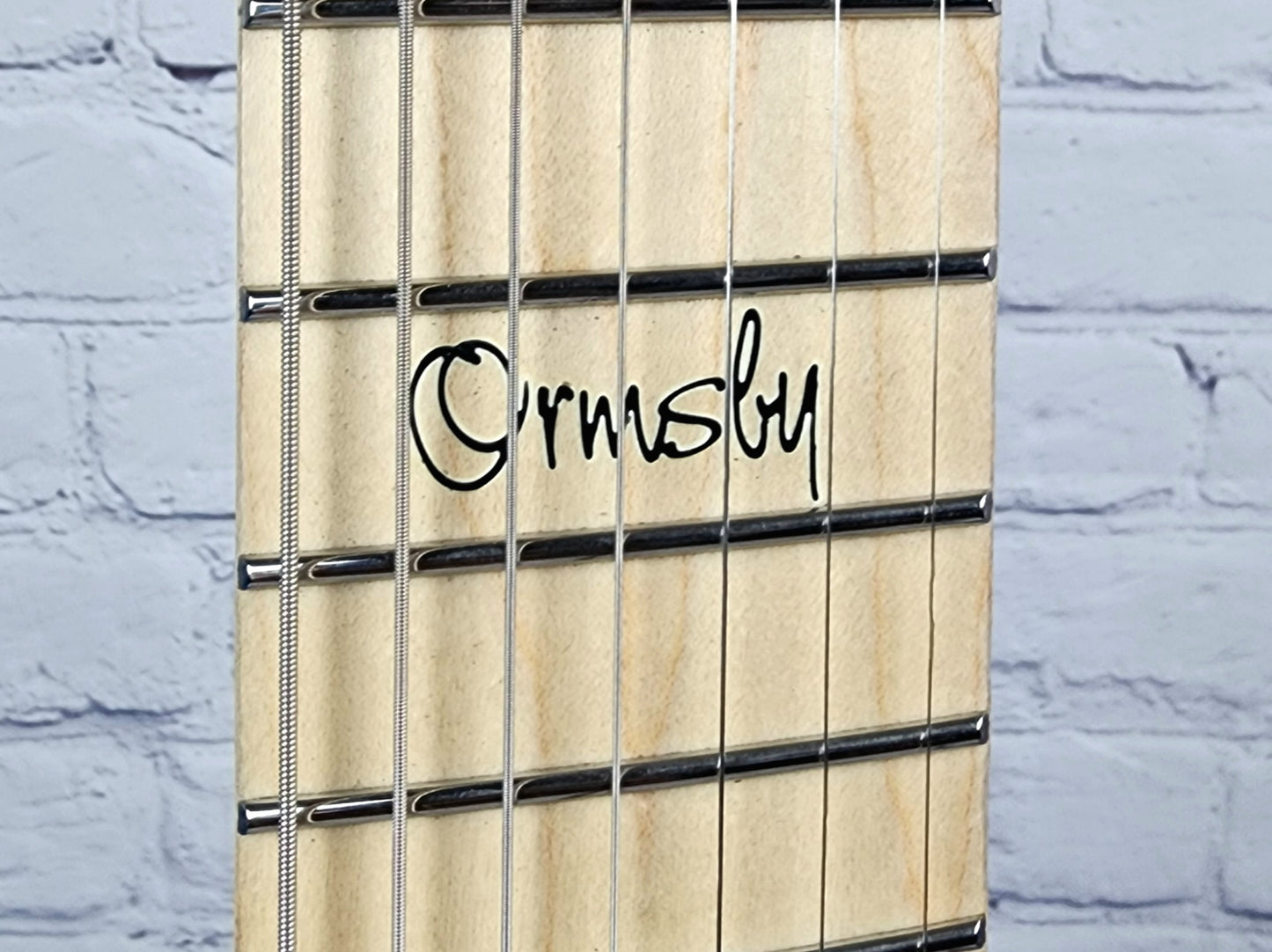 Ormsby Guitars Goliath GTR 7 String Multiscale Electric Guitar Miami Blue