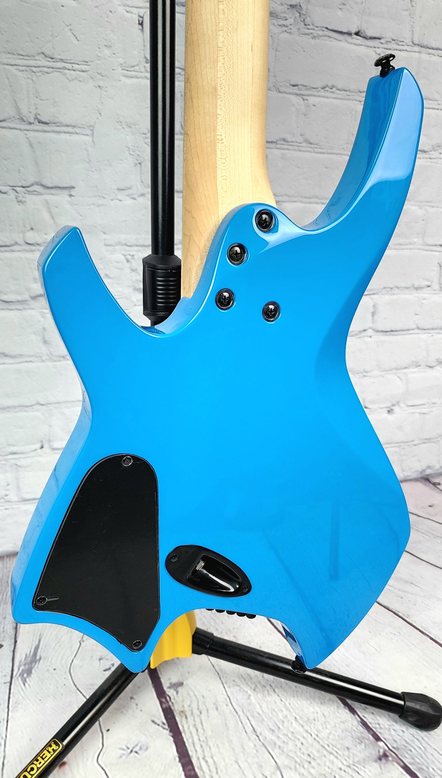 Ormsby Guitars Goliath GTR 7 String Multiscale Electric Guitar Miami Blue