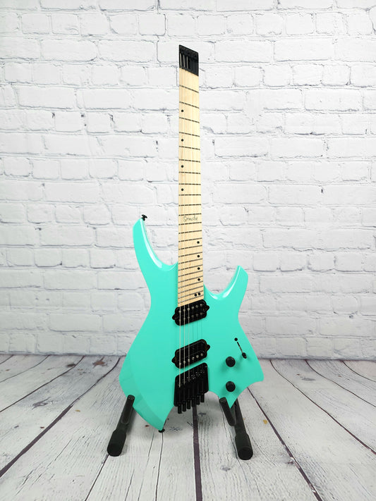 Ormsby Guitars Goliath GTR 6 String Headless Electric Guitar Seafoam RUN 14