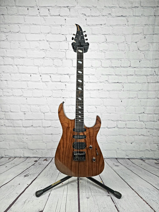 Caparison Dellinger WB-FX EF 6 String Electric Guitar Natural Stainless Frets