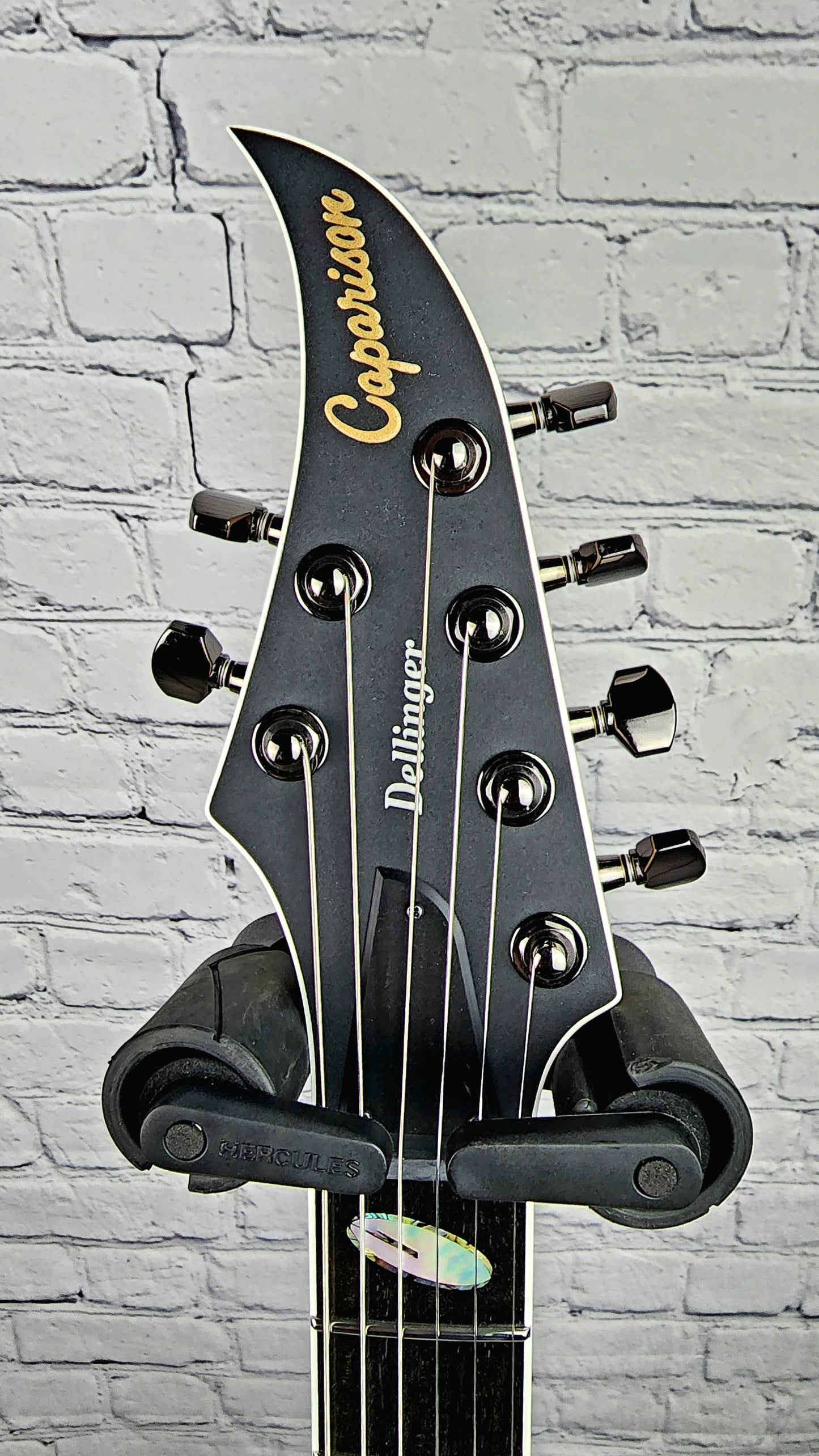 Caparison Dellinger WB-FX EF 6 String Electric Guitar Natural Stainless Frets