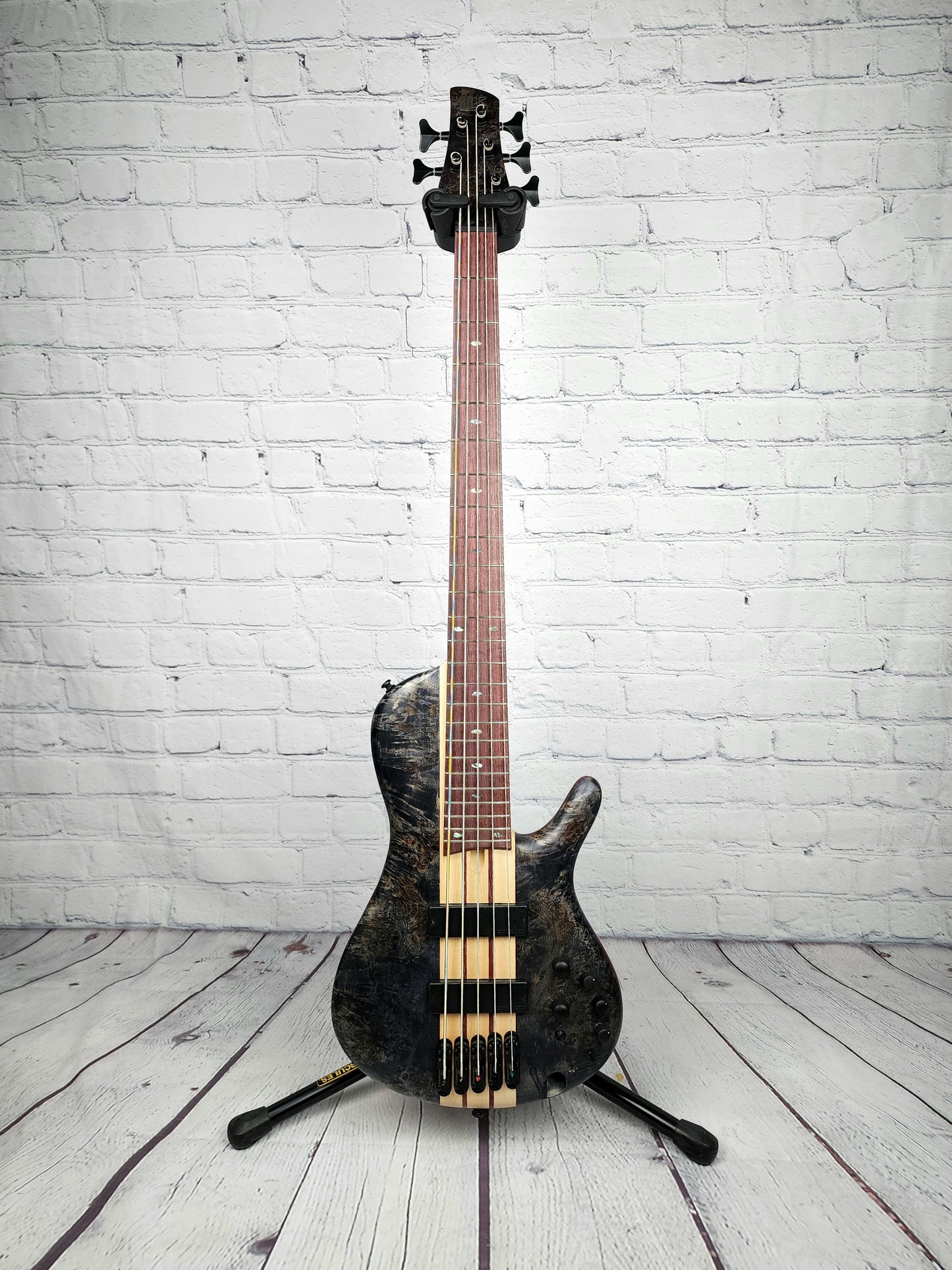Ibanez SRSC805 DTF Singlecut 5 String Electric Bass Deep Twilight Flat