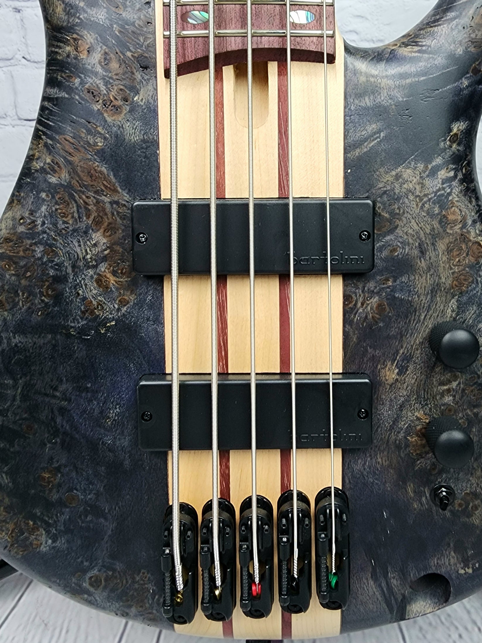 Ibanez SRSC805 DTF Singlecut 5 String Electric Bass Deep Twilight Flat