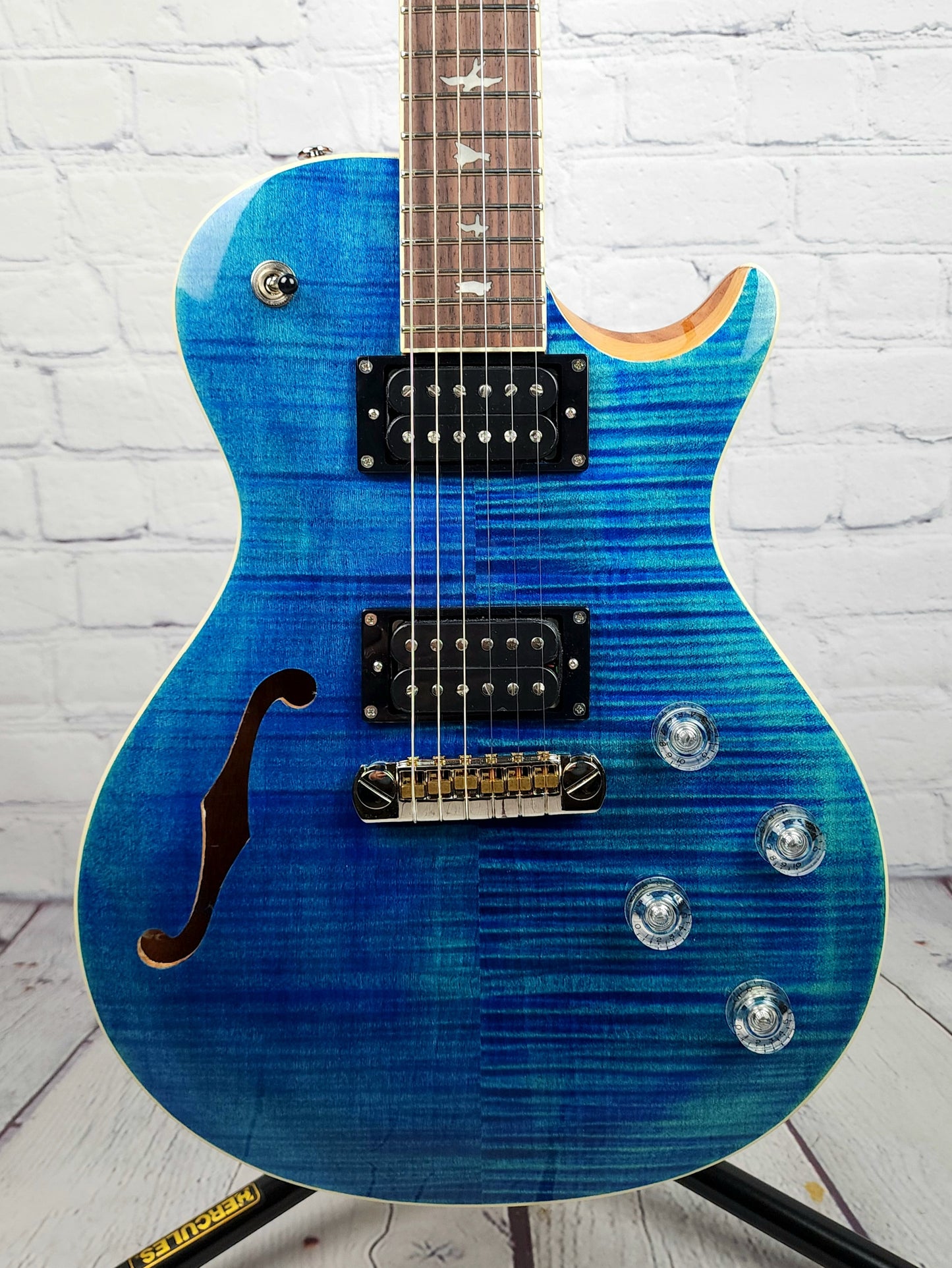 Paul Reed Smith PRS SE Zach Myers Semi Hollow Electric Guitar Myers Blue