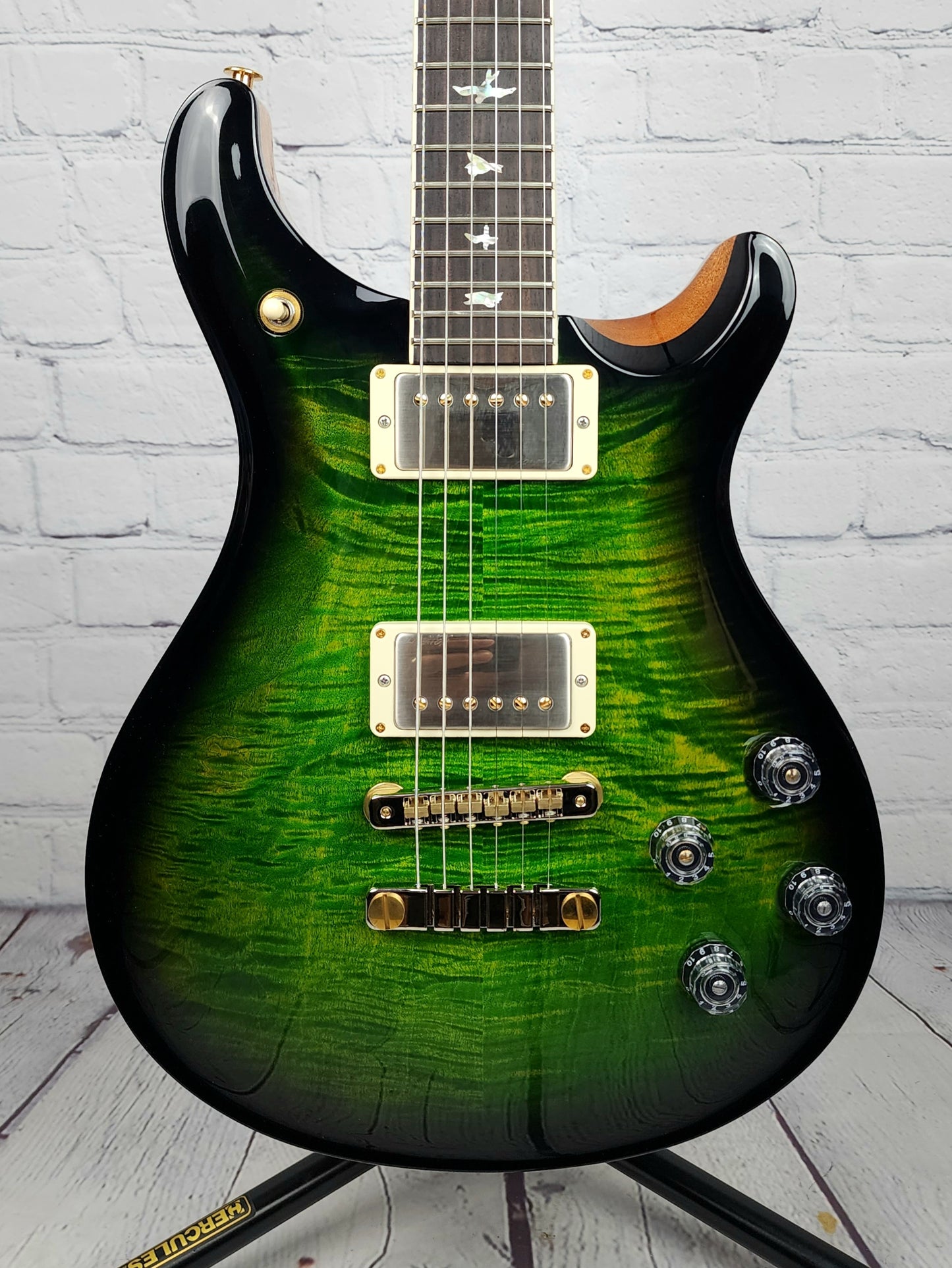 Paul Reed Smith PRS Core McCarty 594 10 Top Electric Guitar Eriza Verde Smokeburst Natural Back