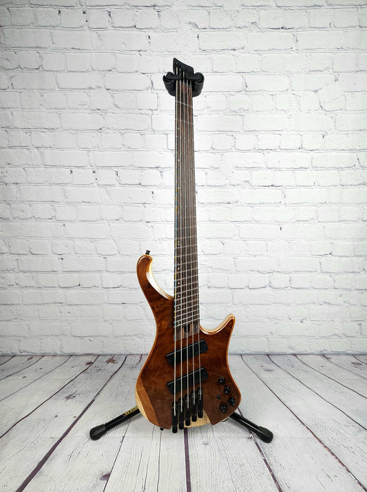 Ibanez EHB1265MS NML 5 String Bass Multiscale Natural Mocha Low Gloss