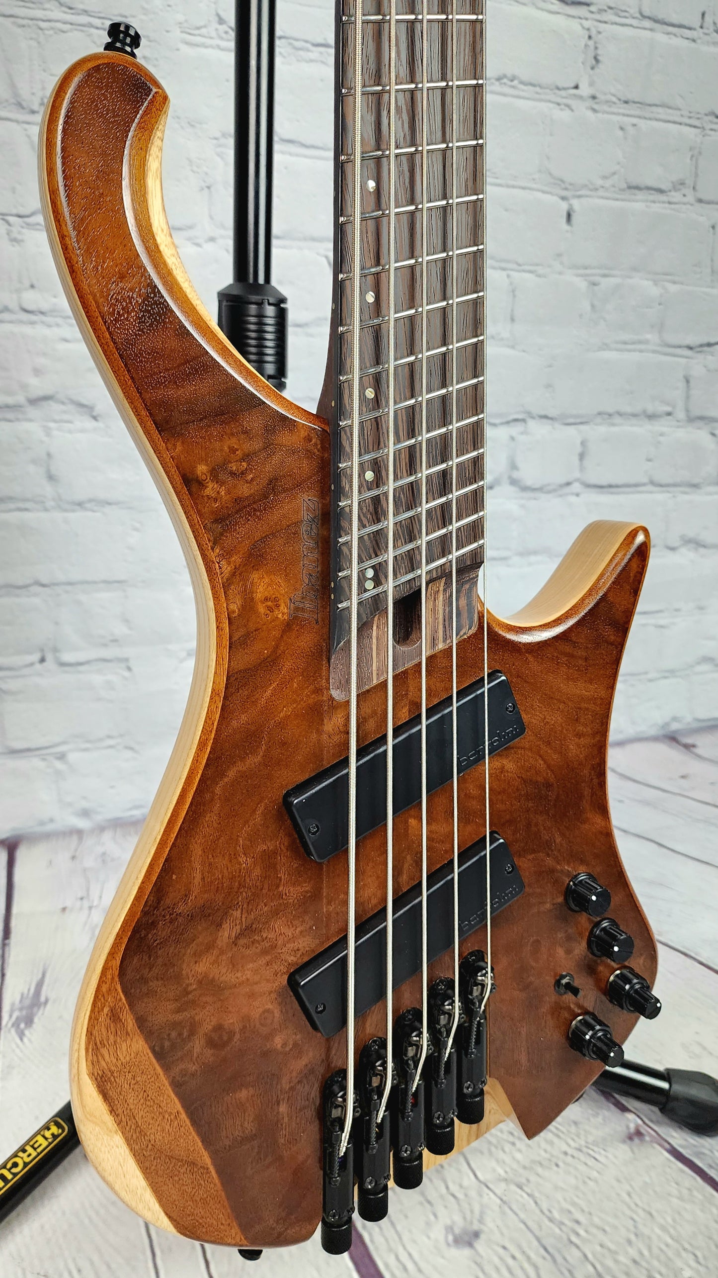 Ibanez EHB1265MS NML 5 String Bass Multiscale Natural Mocha Low Gloss
