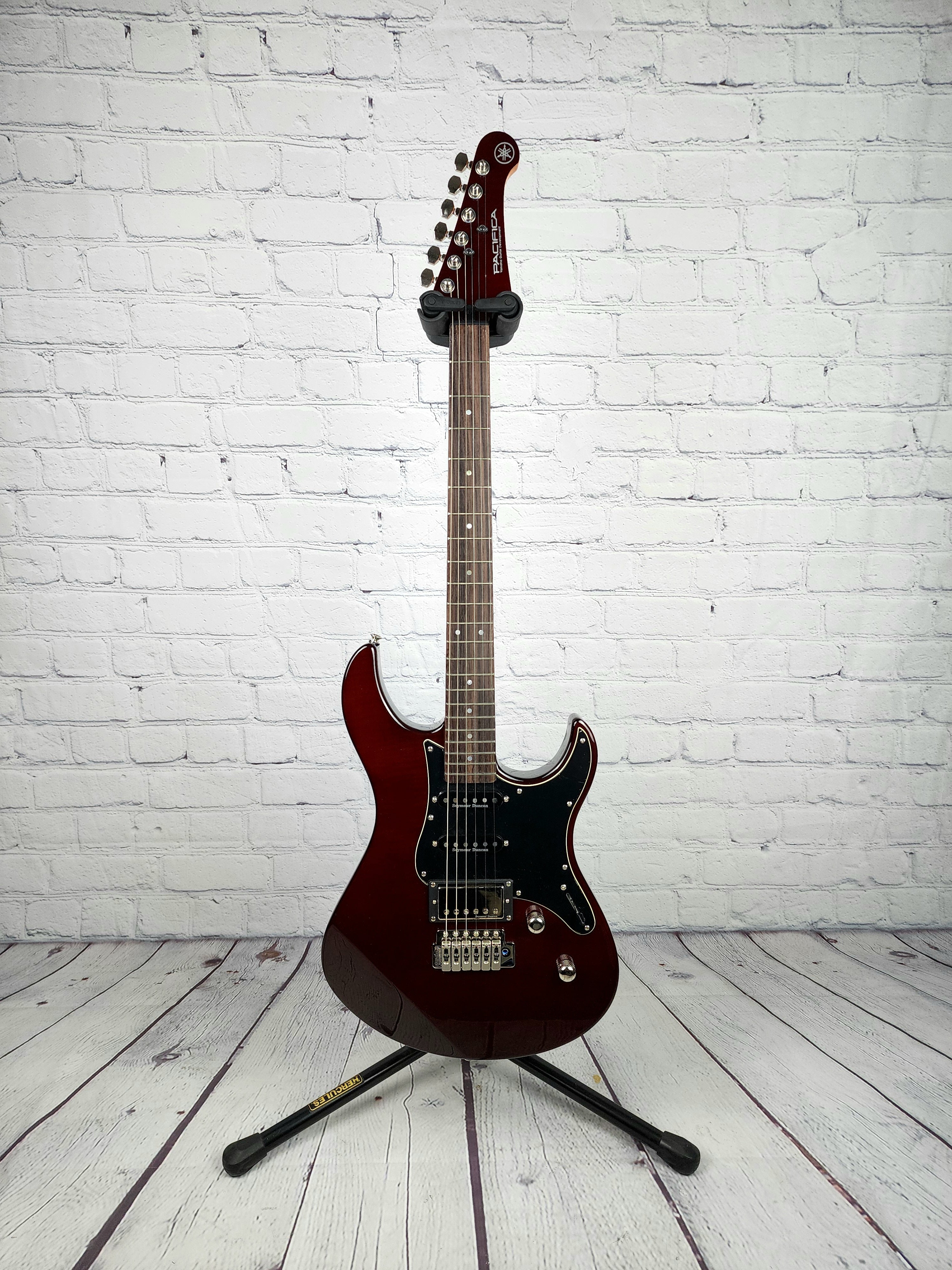 Yamaha Pacifica PAC612VIIFM Electric Guitar RTB Root Beer Flame Maple ...