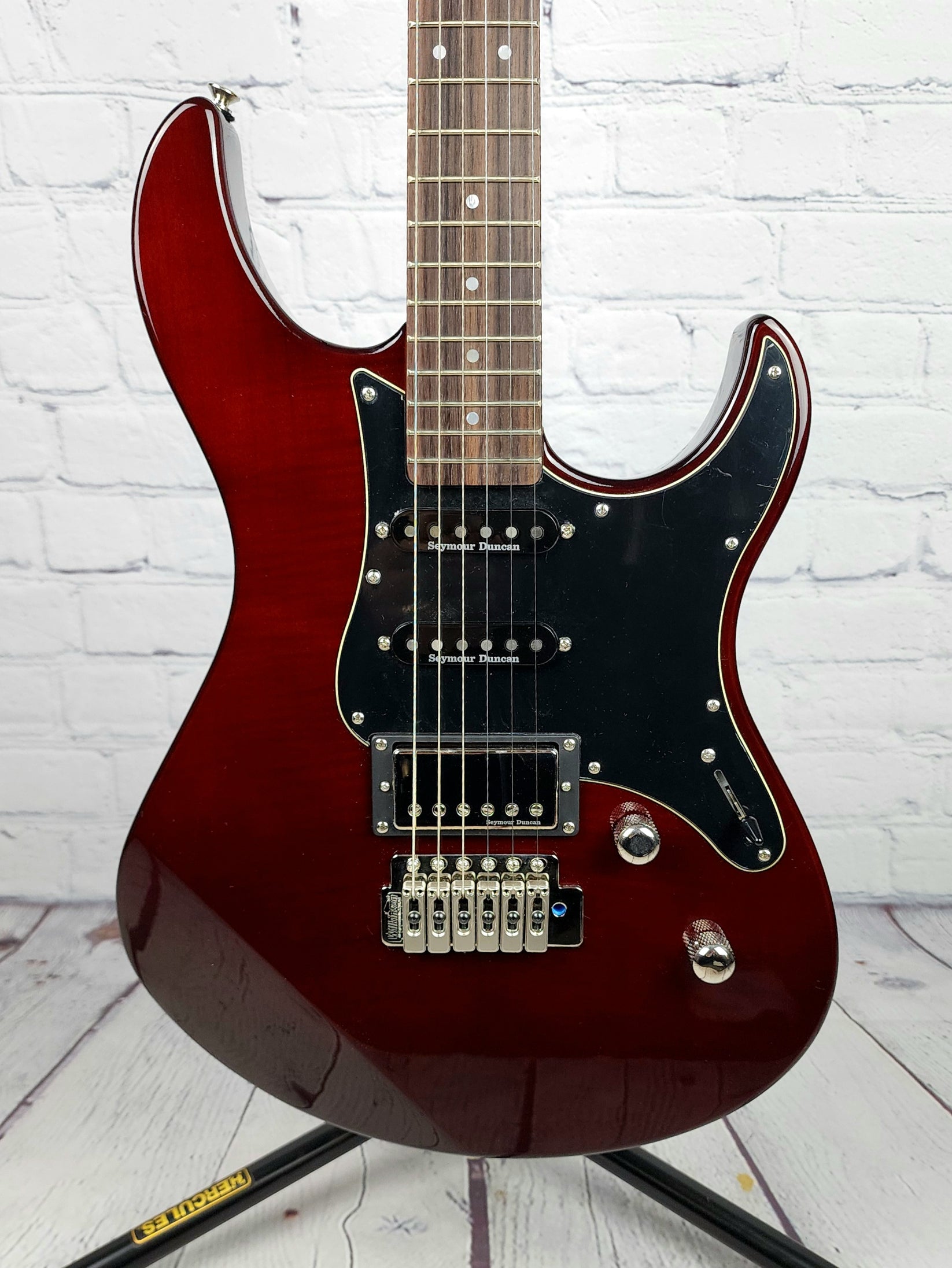Yamaha Pacifica PAC612VIIFM Electric Guitar RTB Root Beer Flame Maple ...