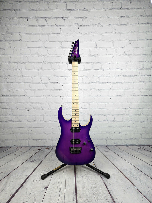 Ibanez Prestige RG652AHMFX 6 String Electric Guitar Royal Plum Burst