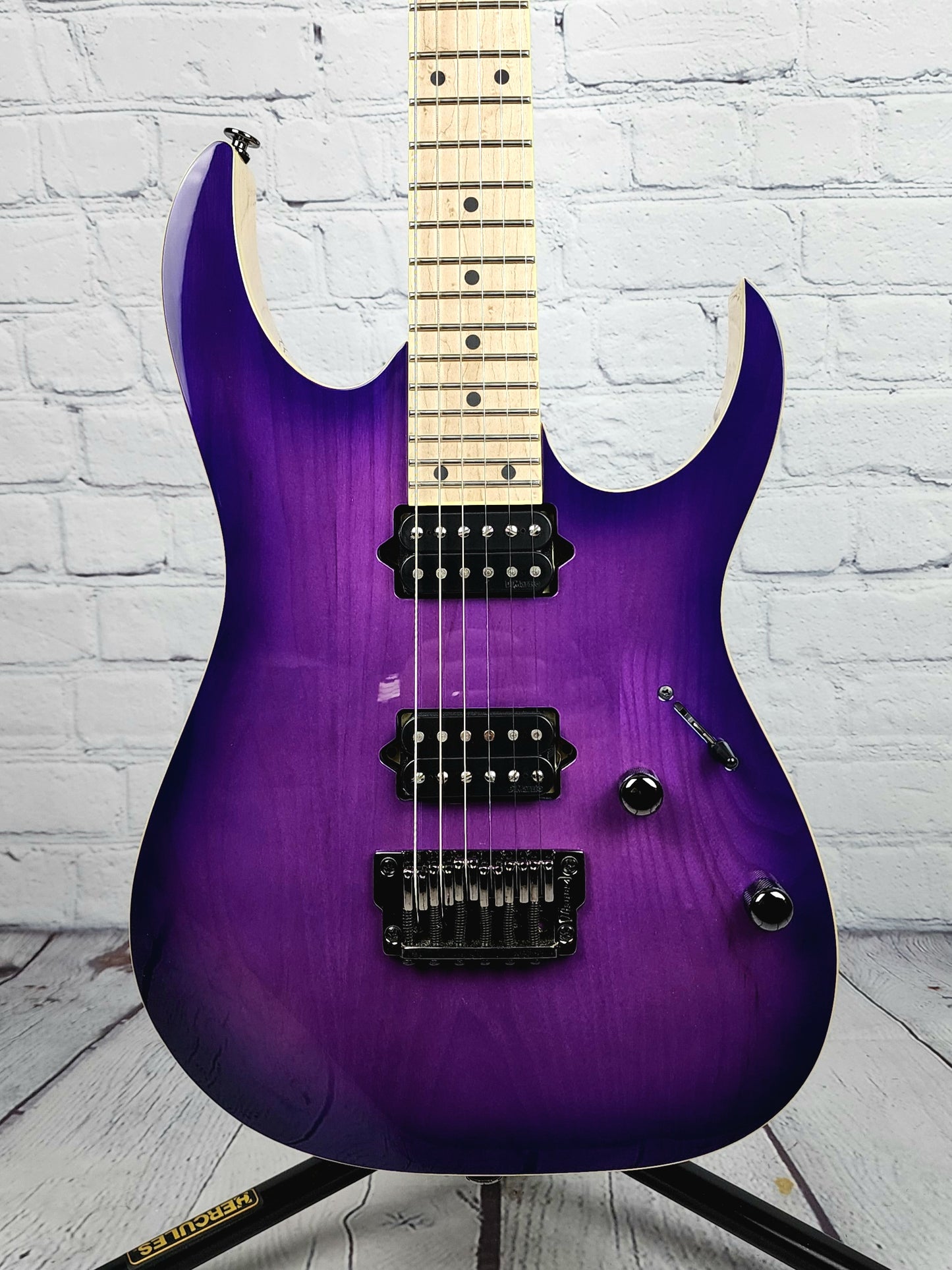 Ibanez Prestige RG652AHMFX 6 String Electric Guitar Royal Plum Burst