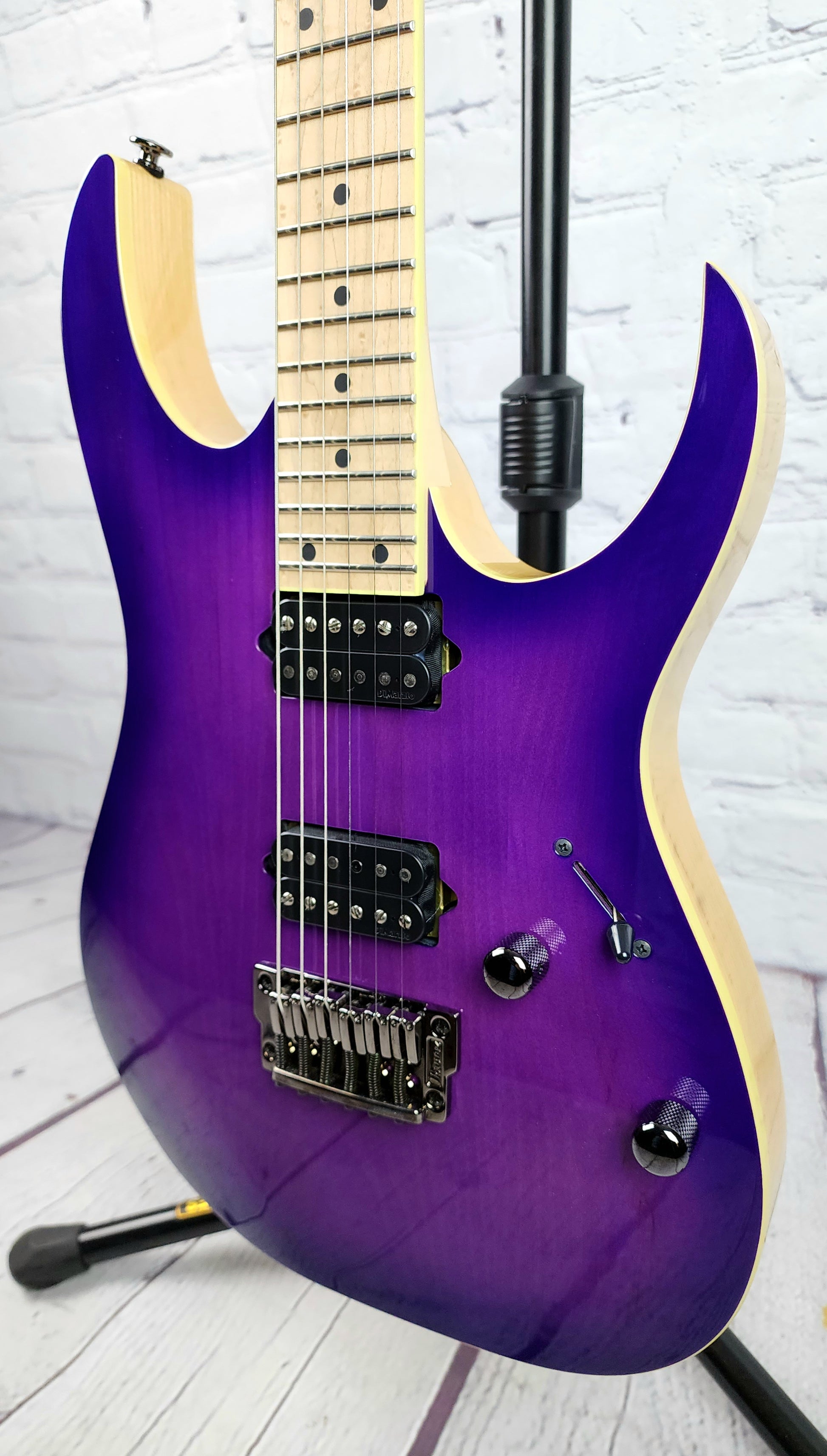 Ibanez Prestige RG652AHMFX 6 String Electric Guitar Royal Plum
