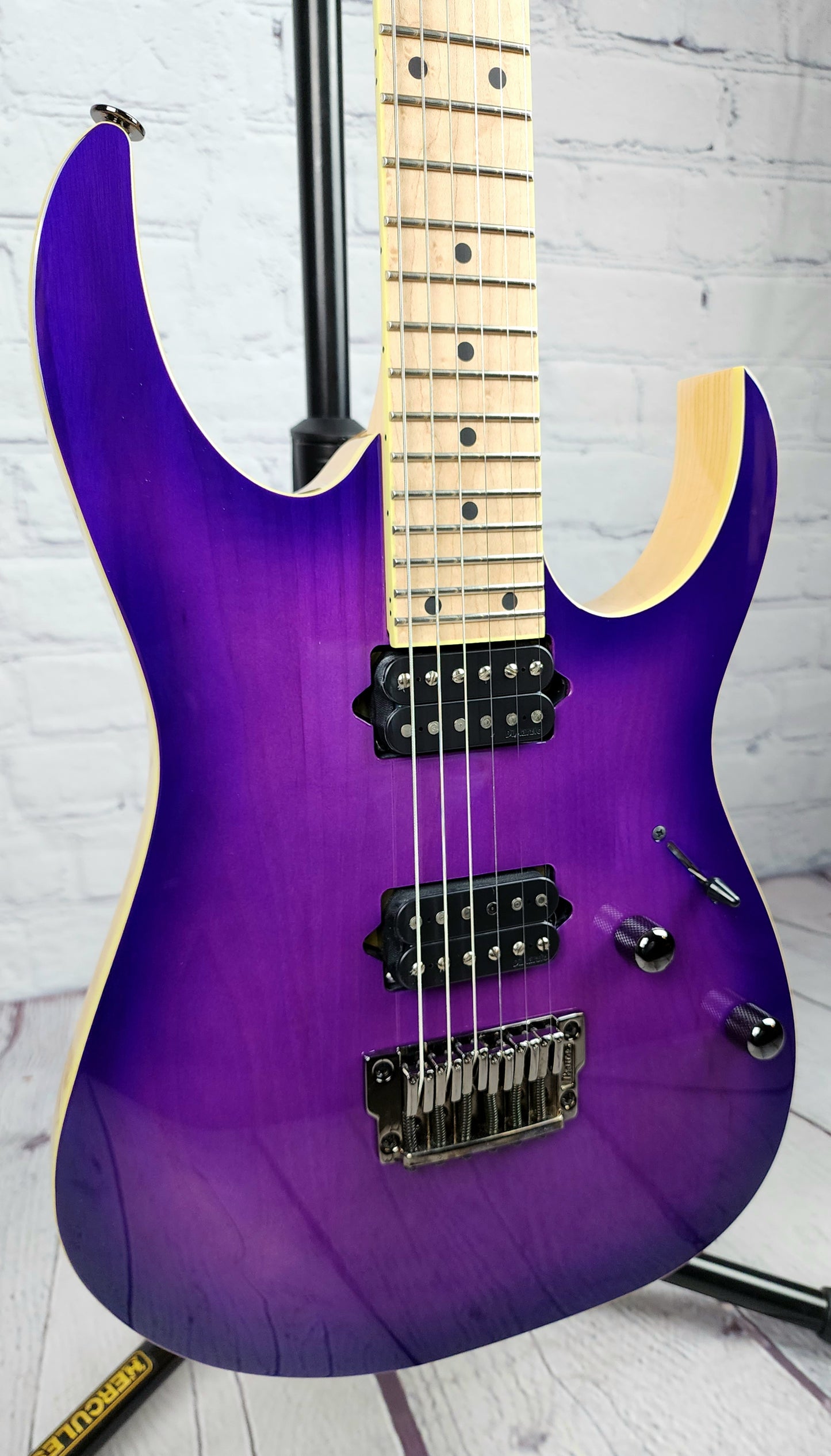 Ibanez Prestige RG652AHMFX 6 String Electric Guitar Royal Plum Burst