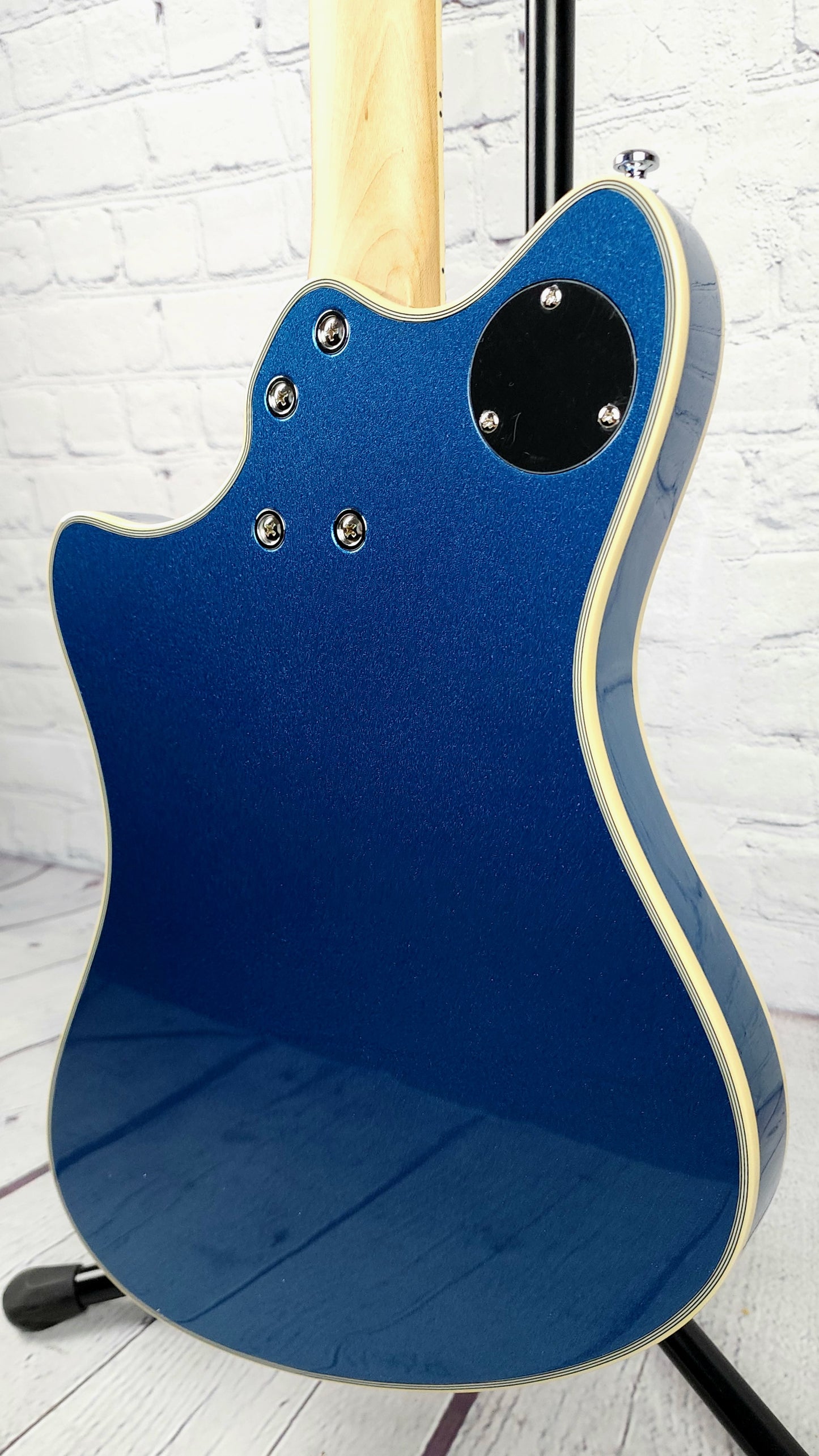 Balaguer Select Espada Ambient Semi-Hollow Electric Guitar Metallic Lake Placid Blue