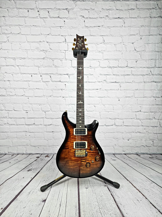 Paul Reed Smith PRS Custom 24 Piezo 10 Top Electric Guitar Amber Smokeburst 2022