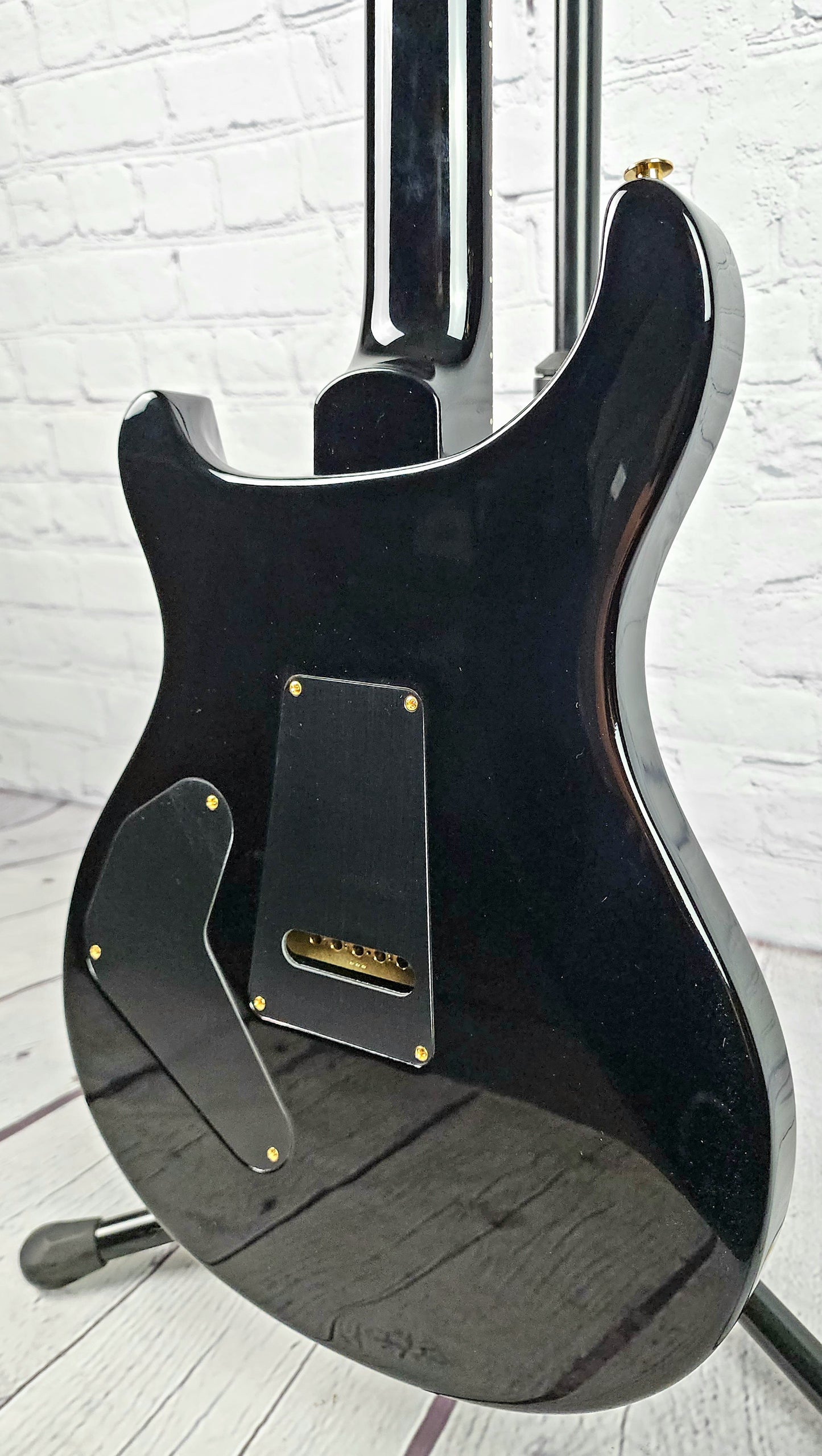 Paul Reed Smith PRS Custom 24 Piezo 10 Top Electric Guitar Amber Smokeburst Pattern Regular