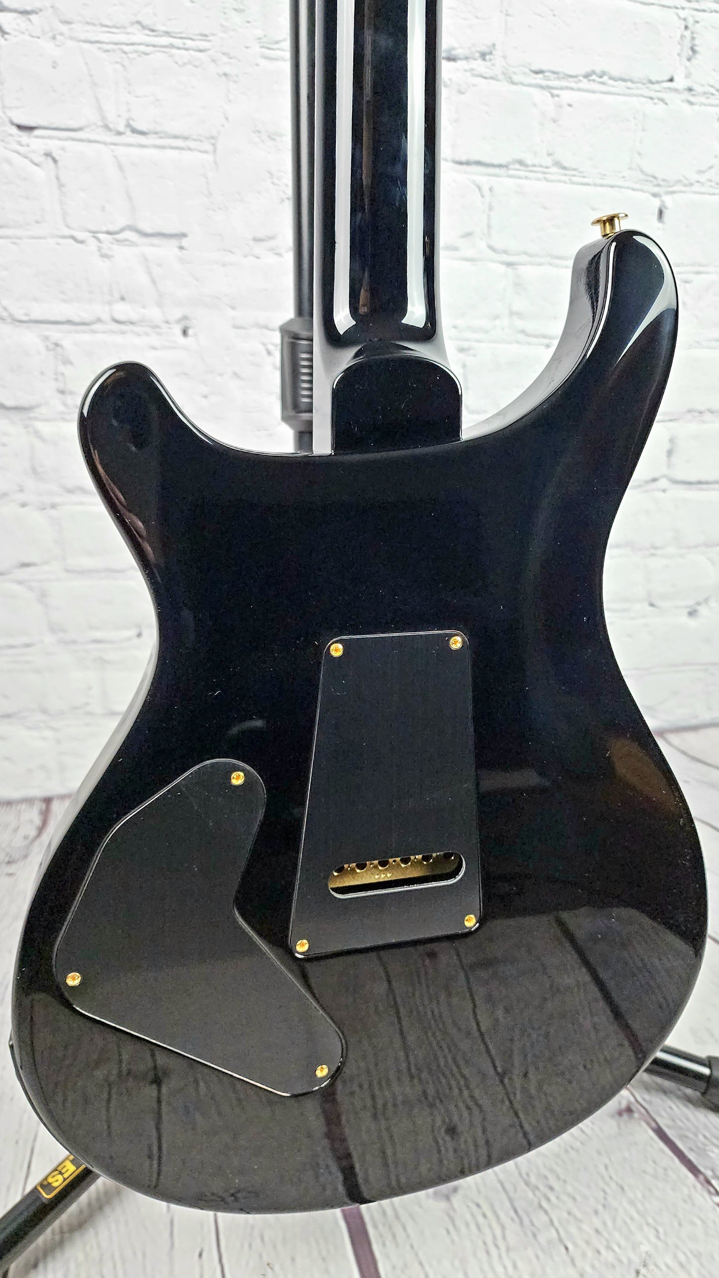 Paul Reed Smith PRS Custom 24 Piezo 10 Top Electric Guitar Amber Smokeburst Pattern Regular