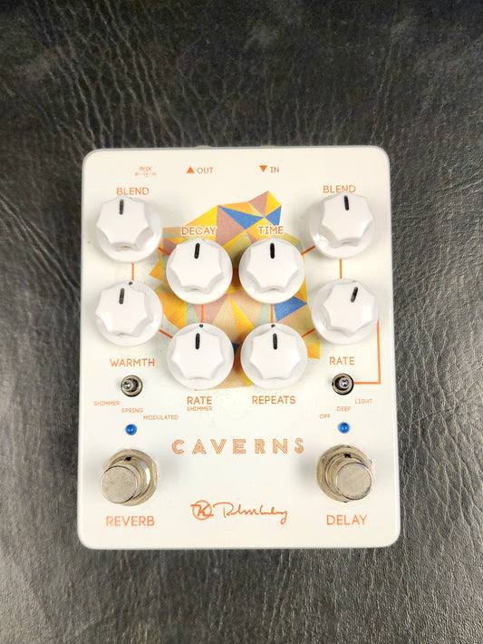 USED Keeley Caverns V2 Reverb Delay Pedal