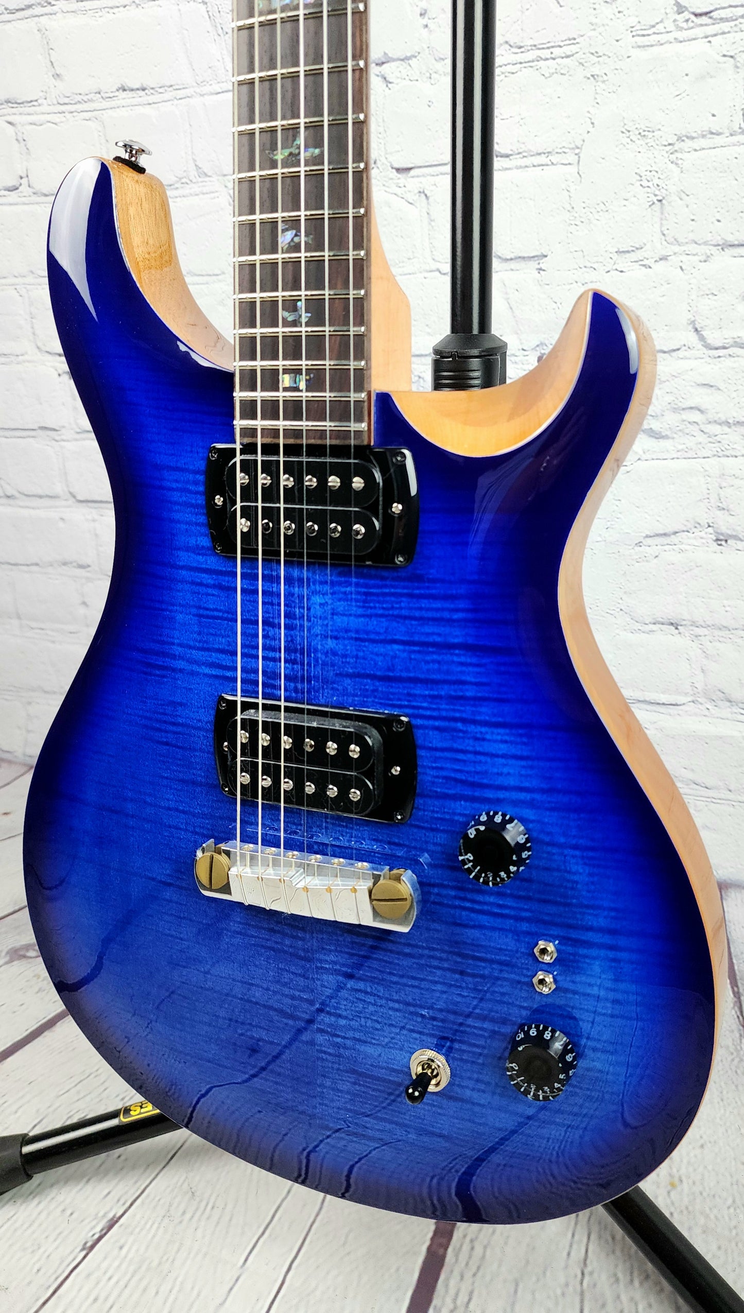 Paul Reed Smith PRS SE Paul's Guitar Faded Blue Burst Electric Guitar 2022