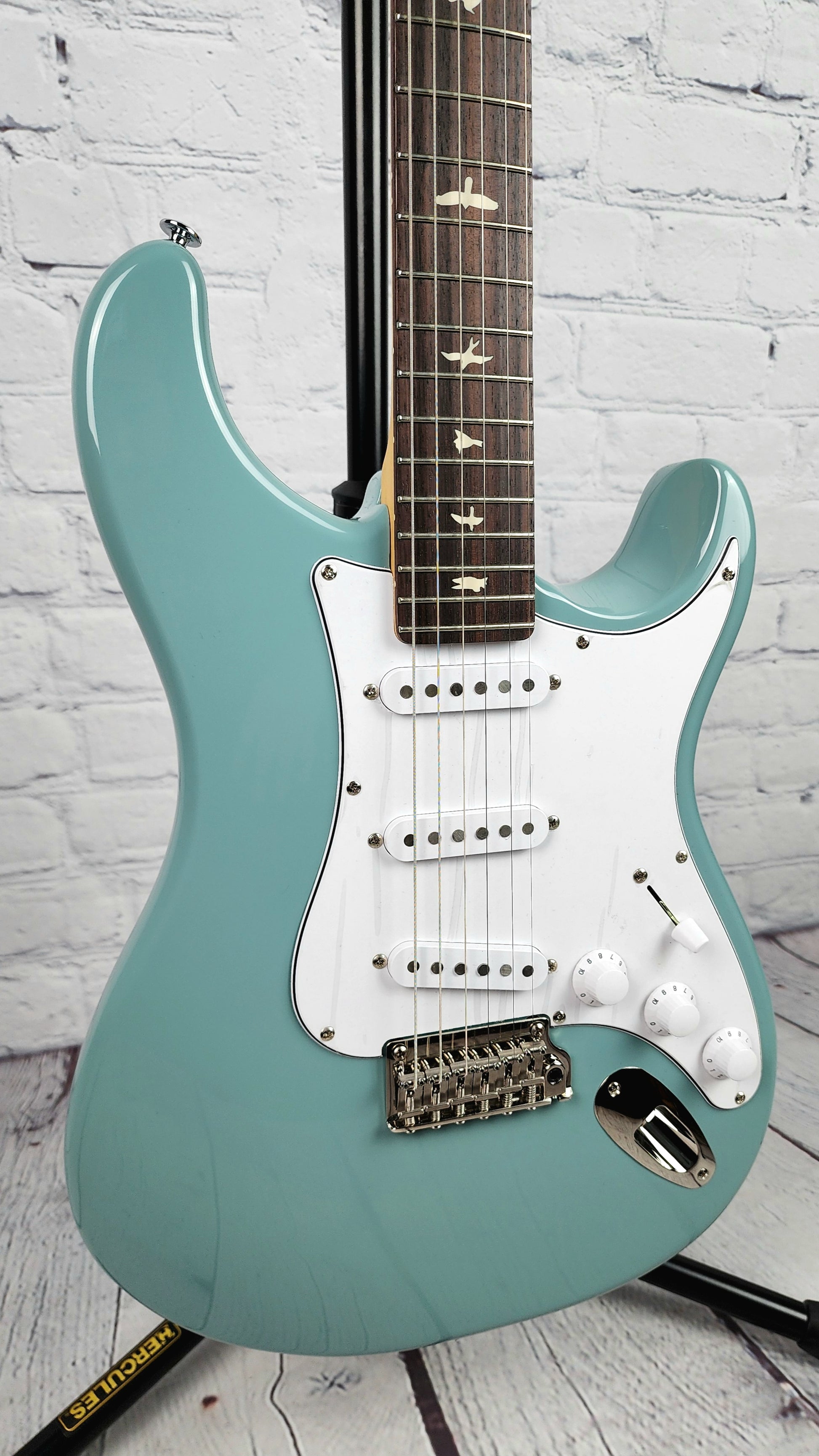 カスタム　PRS SE Silver Sky Stone Blue