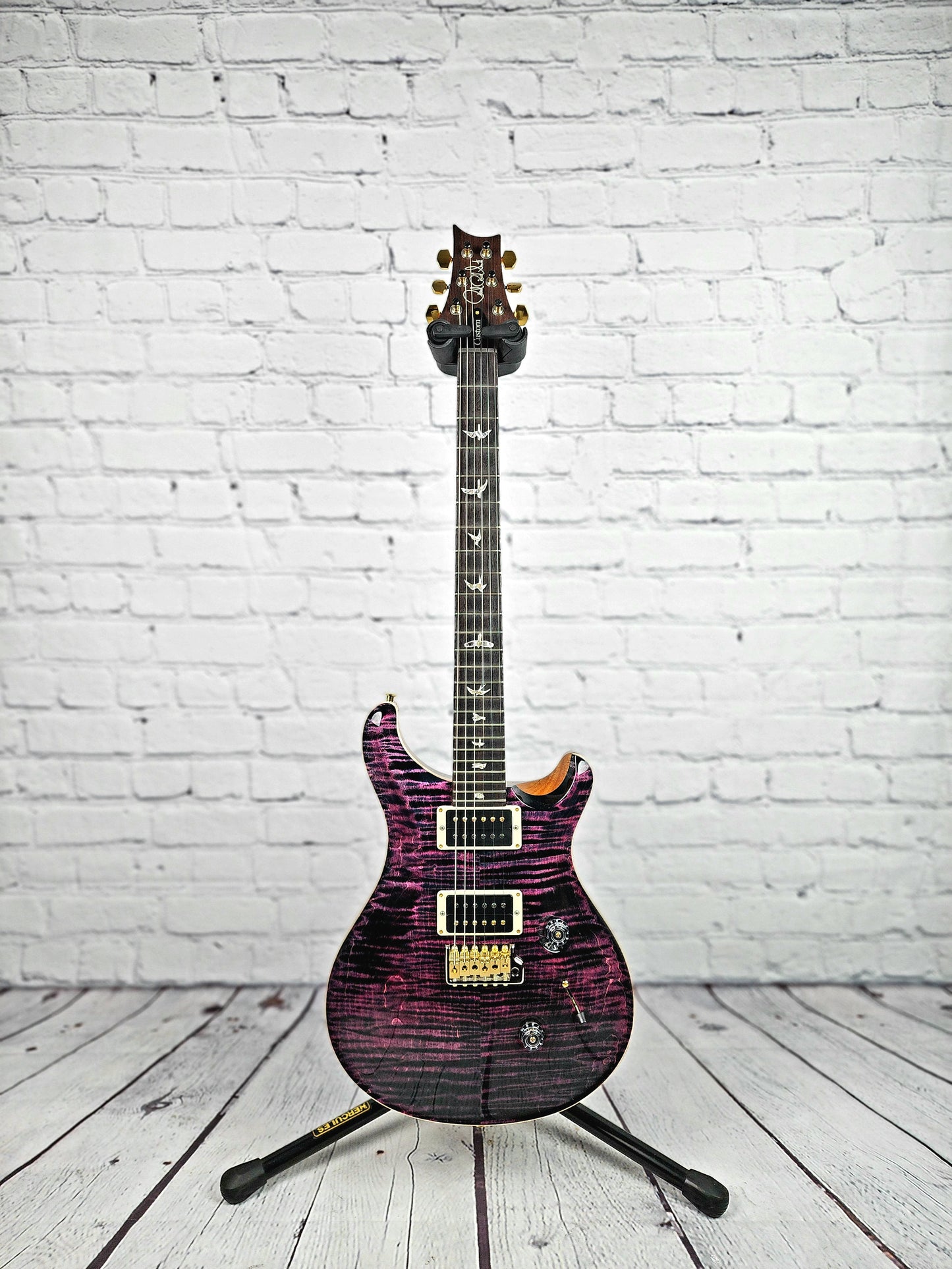 Paul Reed Smith PRS Custom 24 Core 10 Top Electric Guitar Purple Iris