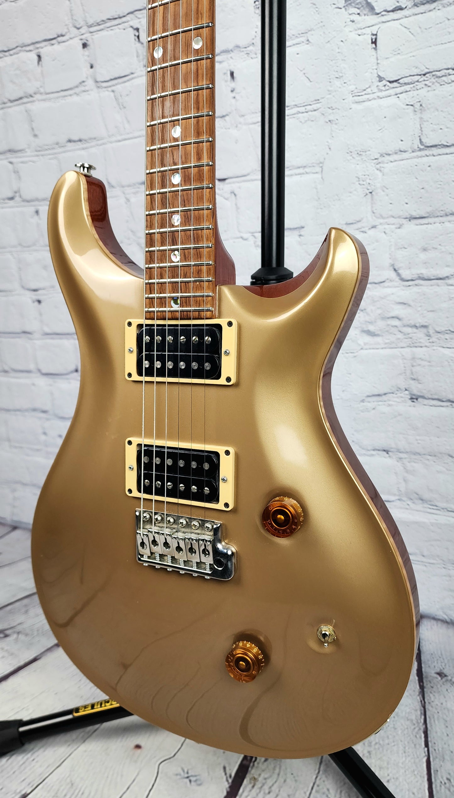 USED 1991 Paul Reed Smith PRS Custom 24 Electric Guitar Sweet Switch Gold Top