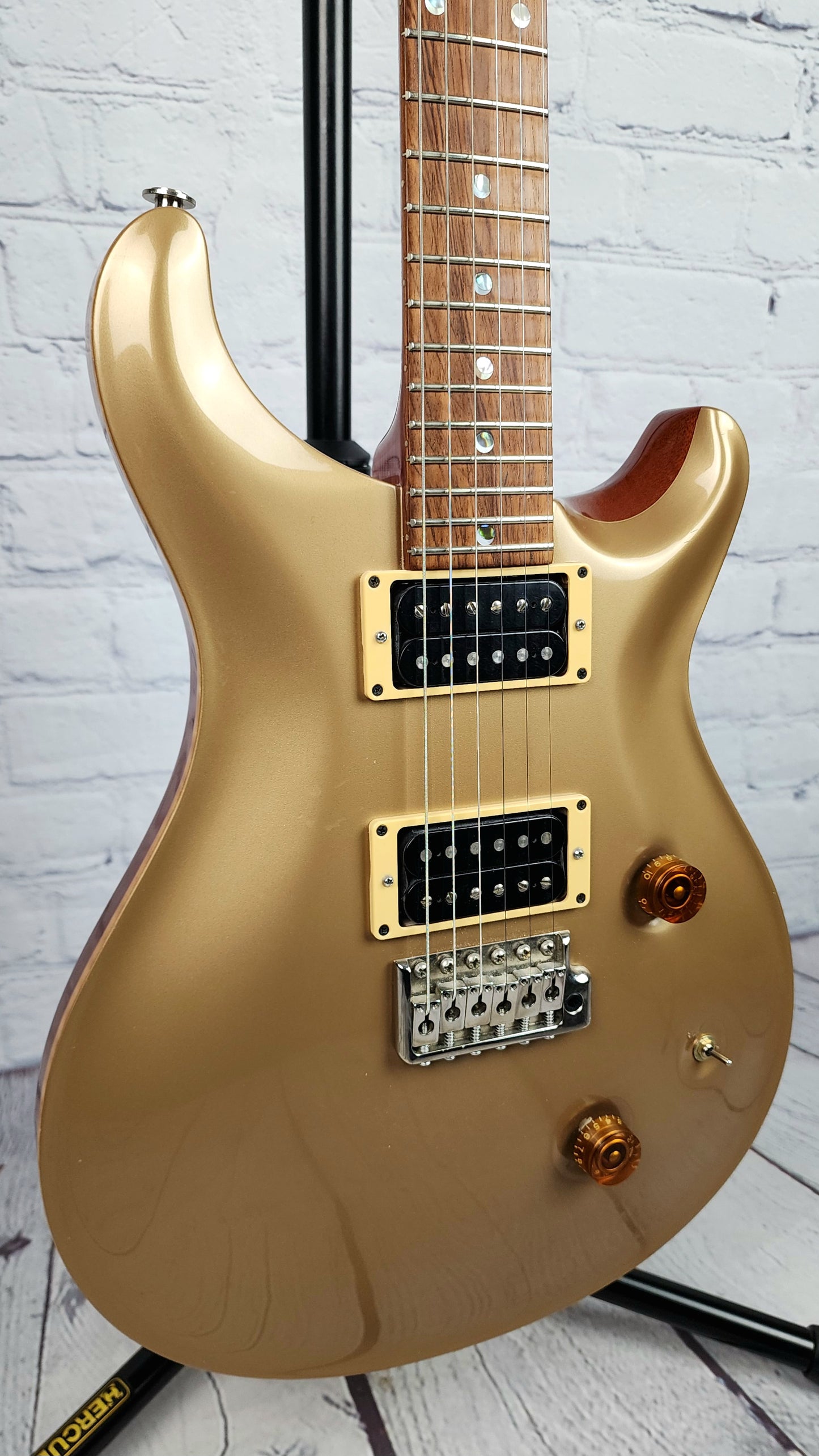 USED 1991 Paul Reed Smith PRS Custom 24 Electric Guitar Sweet Switch Gold Top