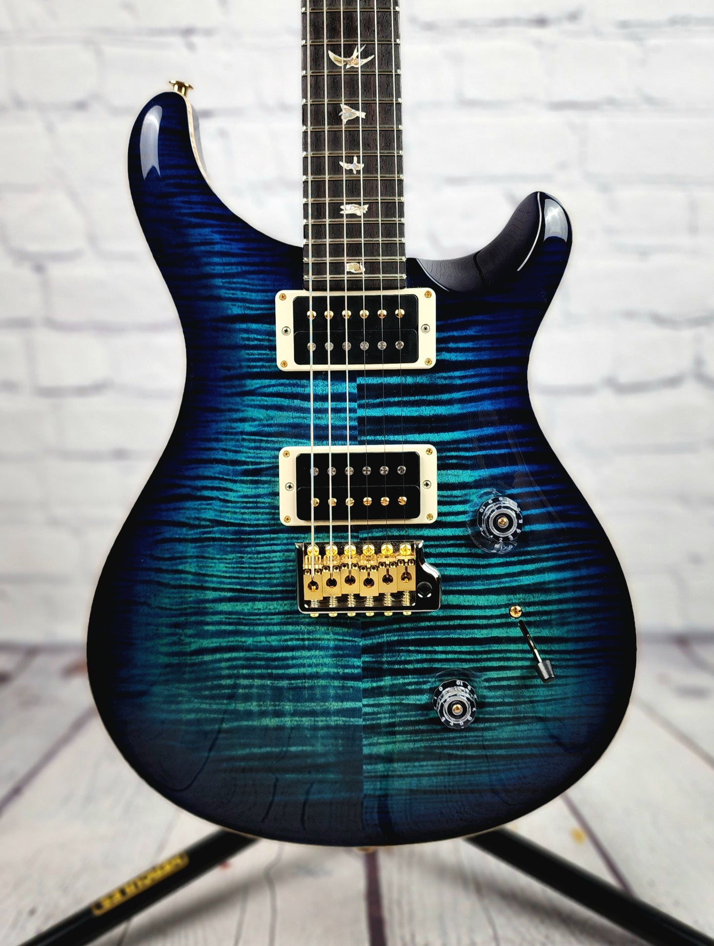 Paul Reed Smith PRS Custom 24 Core 10 Top Electric Guitar Cobalt Blue