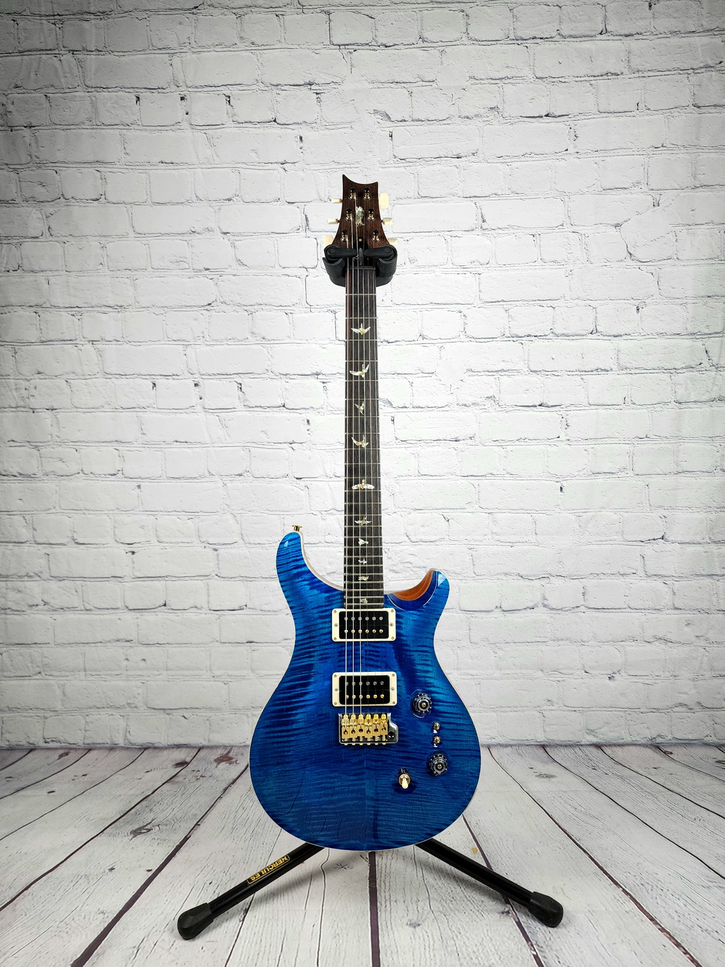 Paul Reed Smith PRS Custom 24 35th Anniversary 24-08 10 Top Electric Guitar Aquamarine