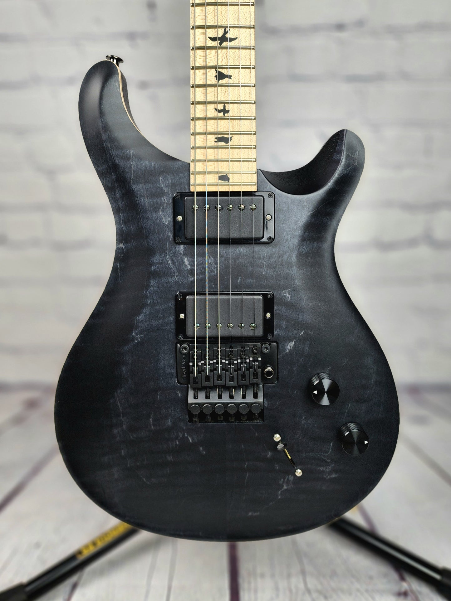 Paul Reed Smith PRS Dustie Waring CE24 Floyd Rose Electric Guitar Grey Black 2022