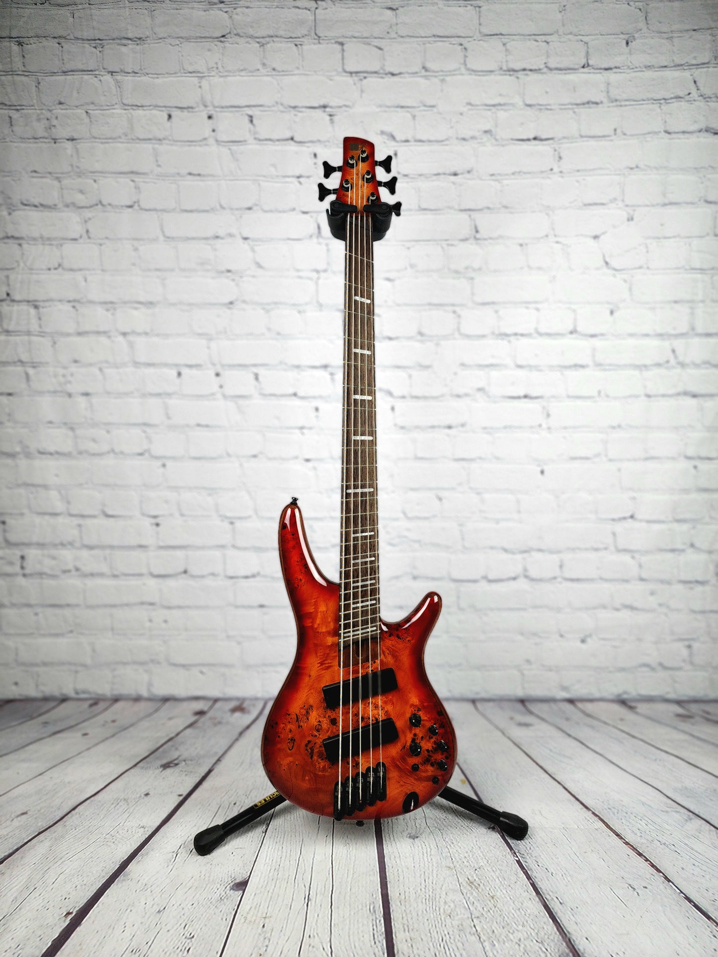Ibanez SRMS805 BTT Bass Guitar Multiscale Brown Topaz Burst