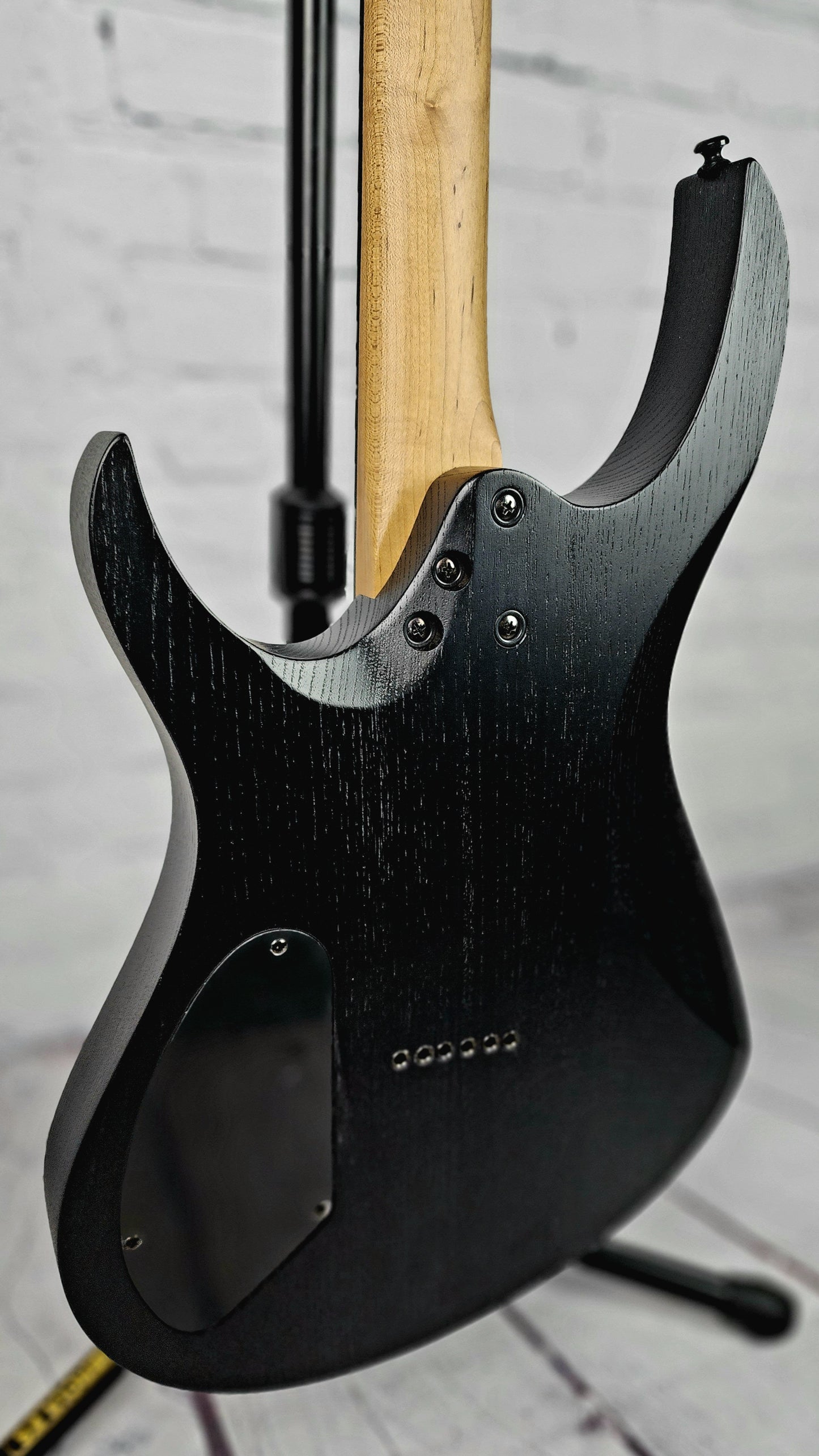 Balaguer Guitars Select Diablo 6 String Electric Guitar Rustic Black Limited
