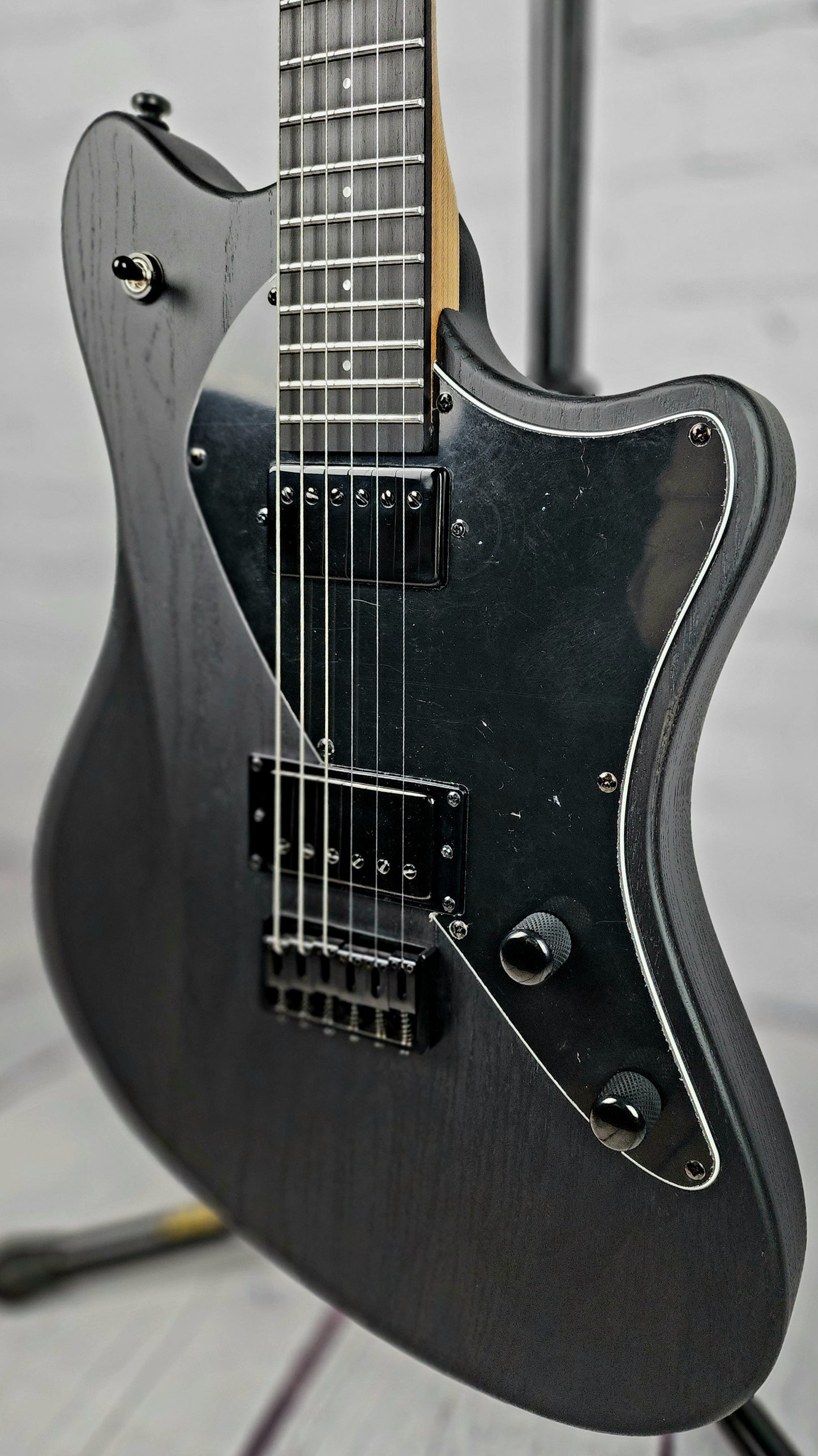 Balaguer Guitars Select Espada 6 String Electric Guitar Rustic Black Limited