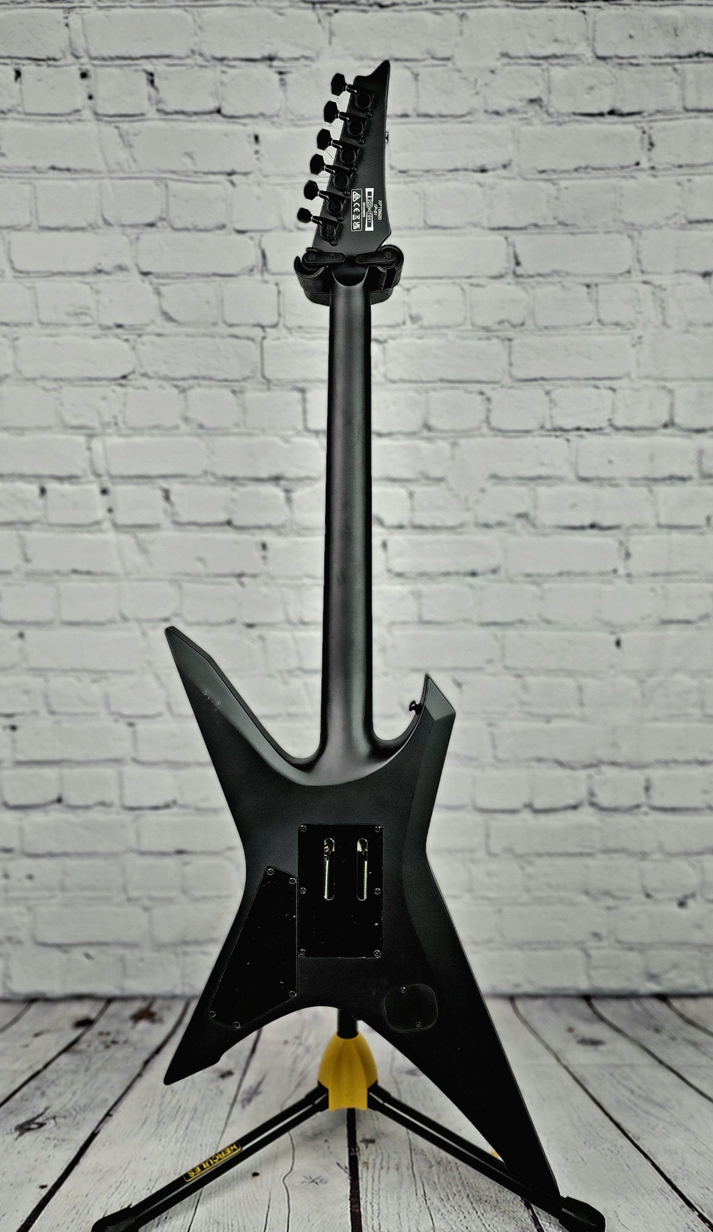 Ibanez Iron Label Xiphos XPTB620 BKF 6 String Electric Guitar Flat Black