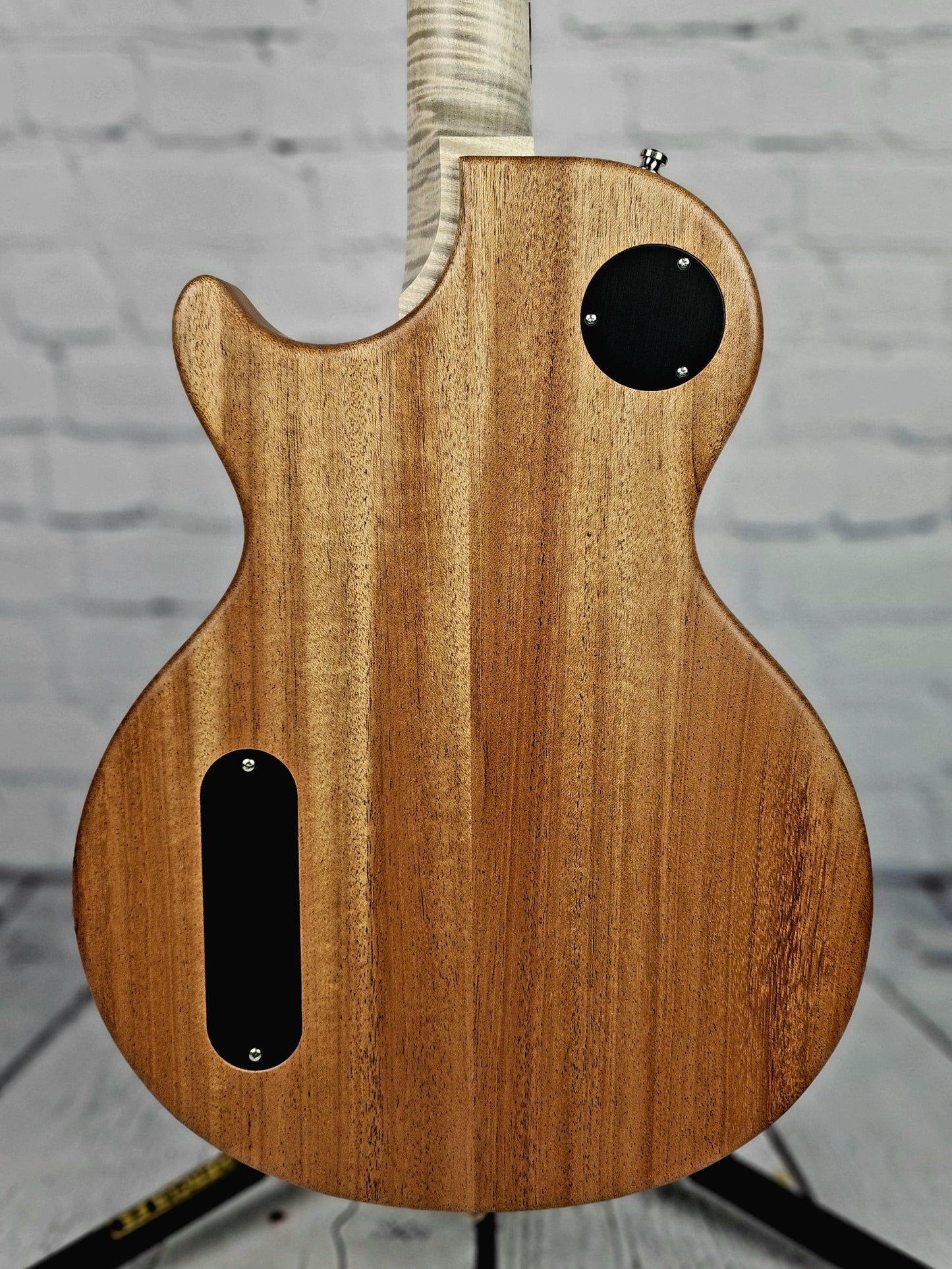 Nik Huber Krautster II Single Cut Electric Guitar Drab Olive Green