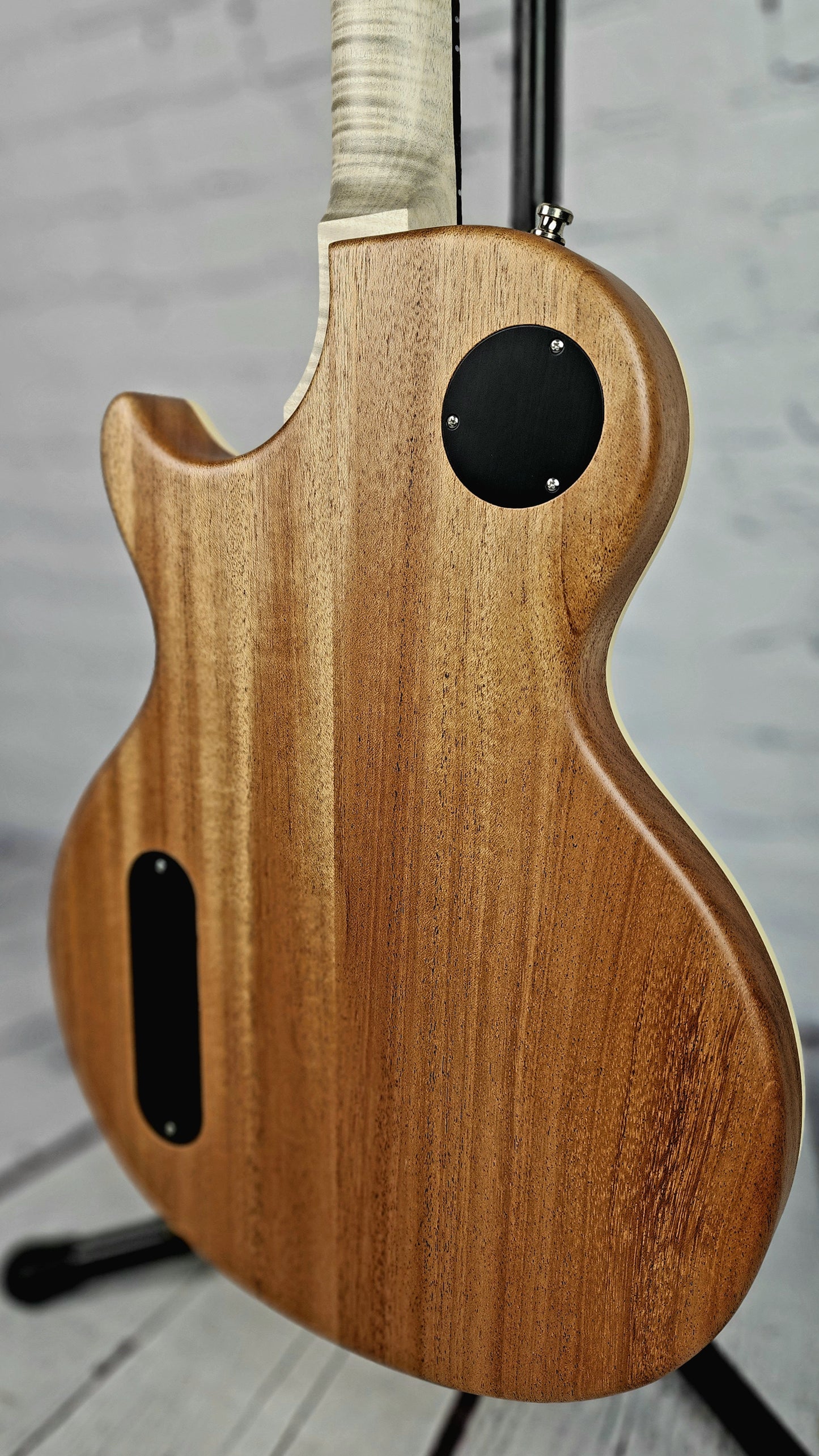 Nik Huber Krautster II Single Cut Electric Guitar Drab Olive Green