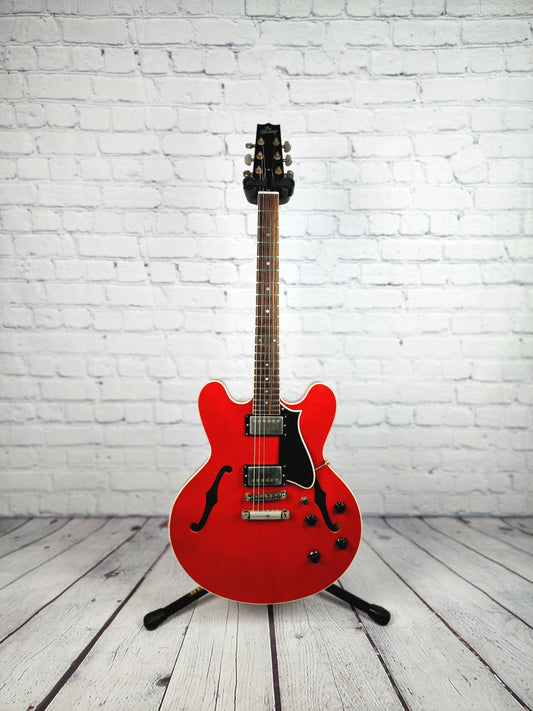 Heritage Guitars H-535 TRC Artisan Aged Transparent Cherry Semi-Hollow Electric Guitar